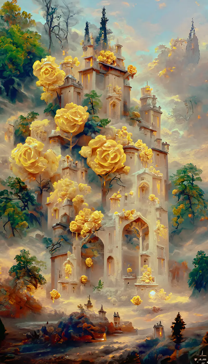 玫瑰花城堡