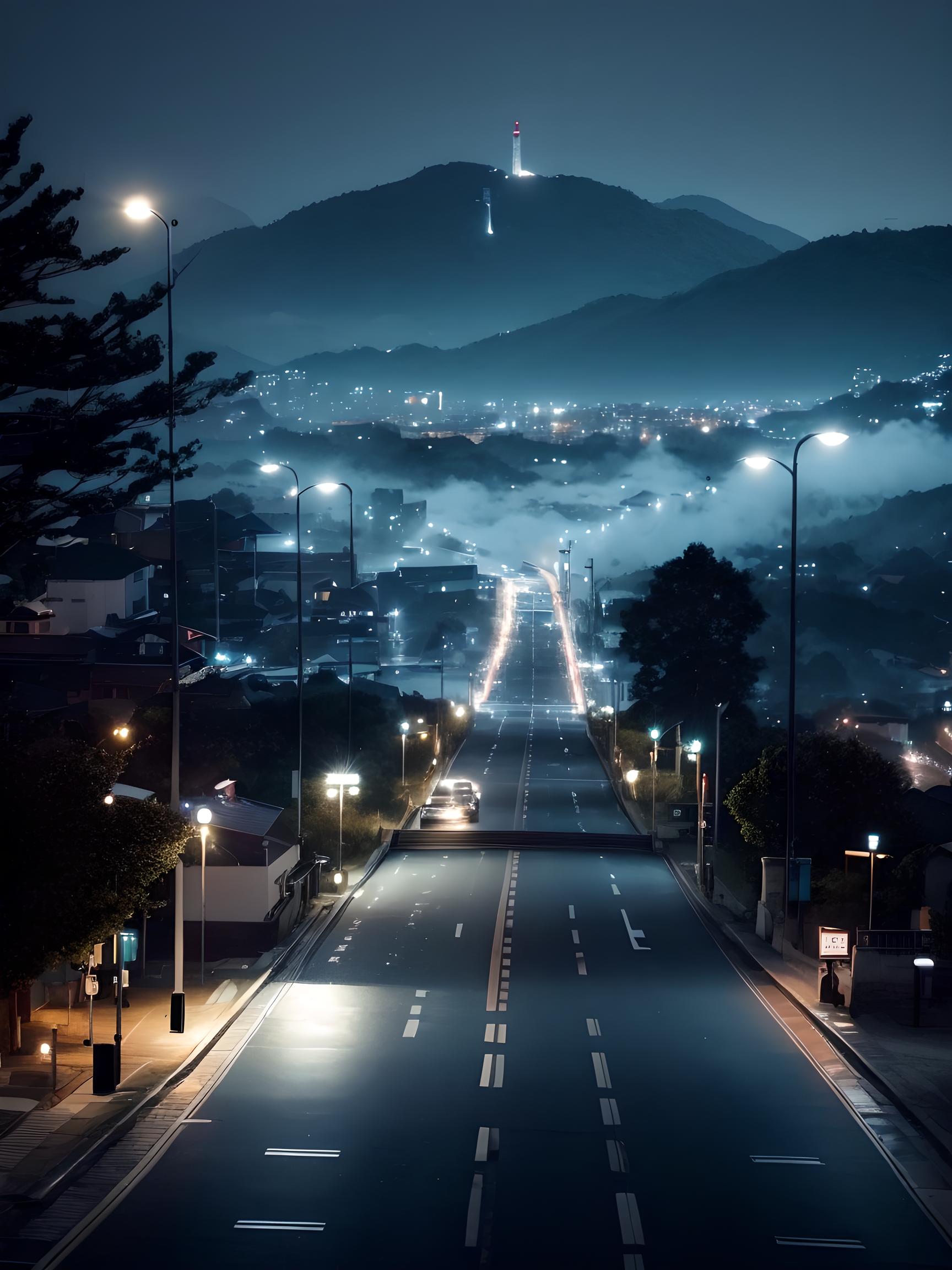 都市夜景