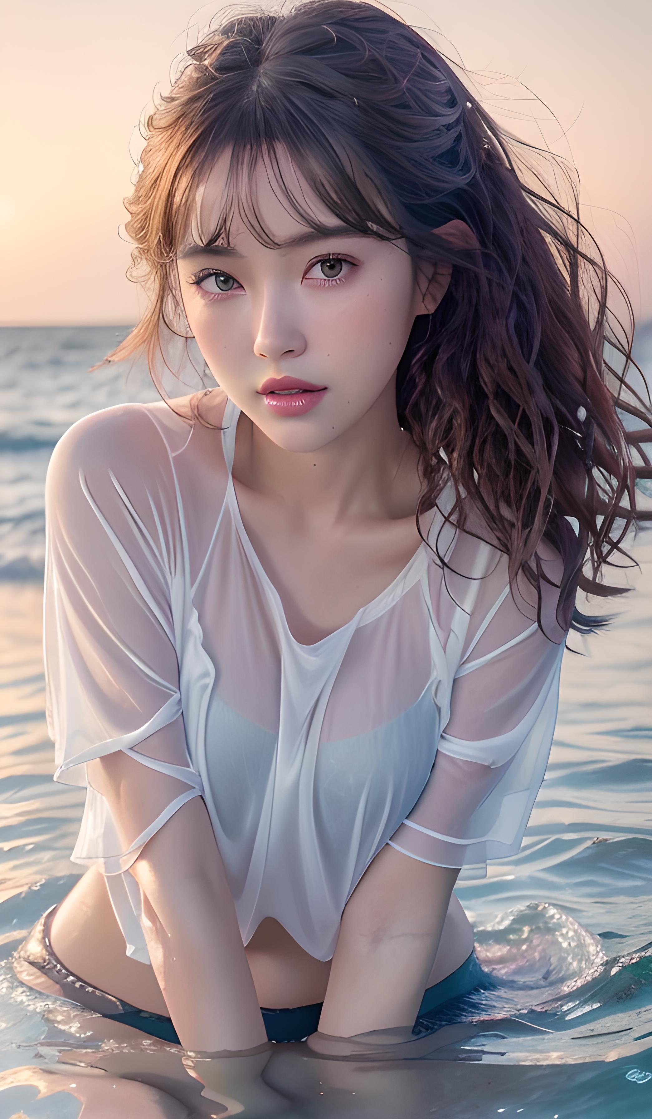 美女