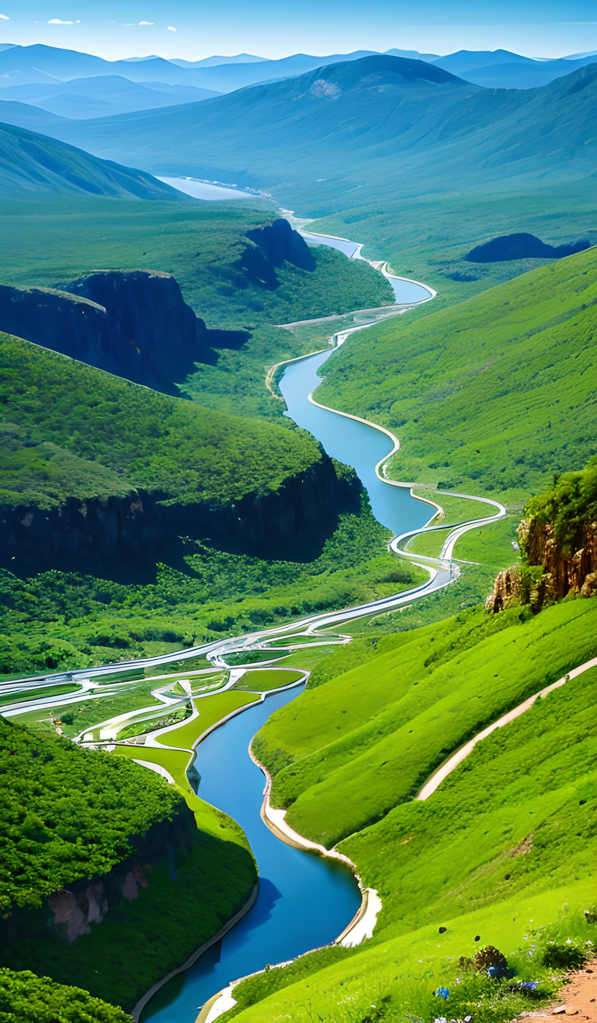 碧水青山