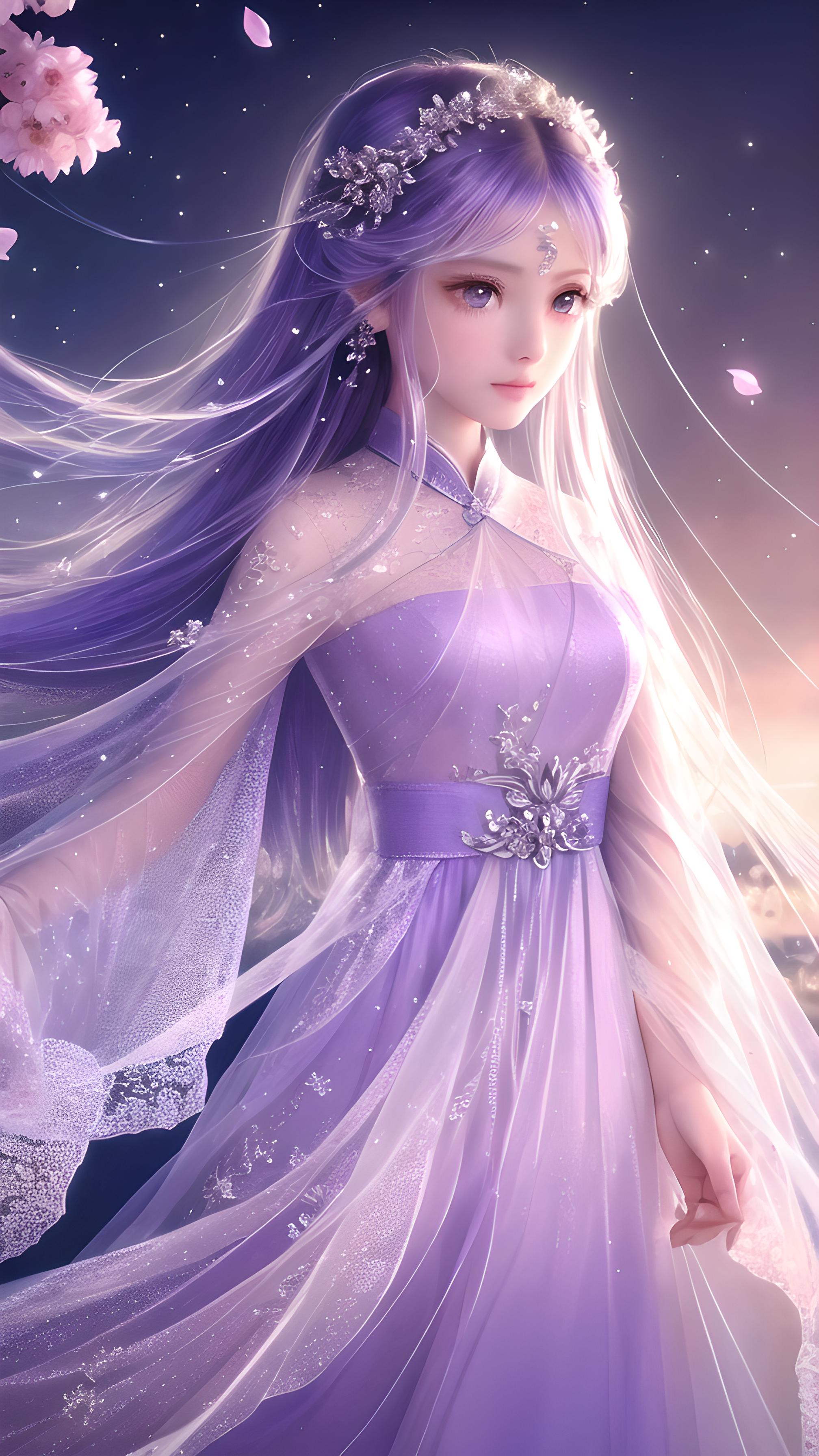 淡紫色仙女