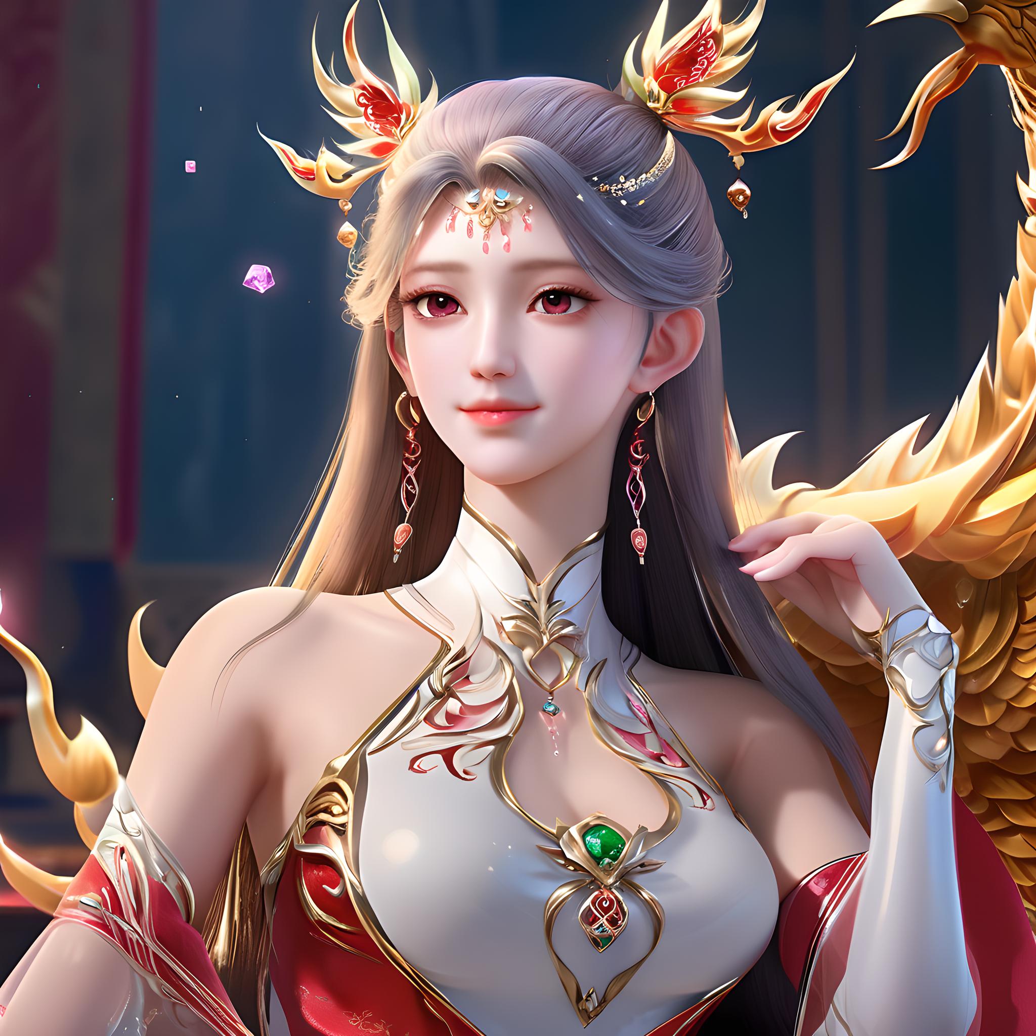 国漫美女