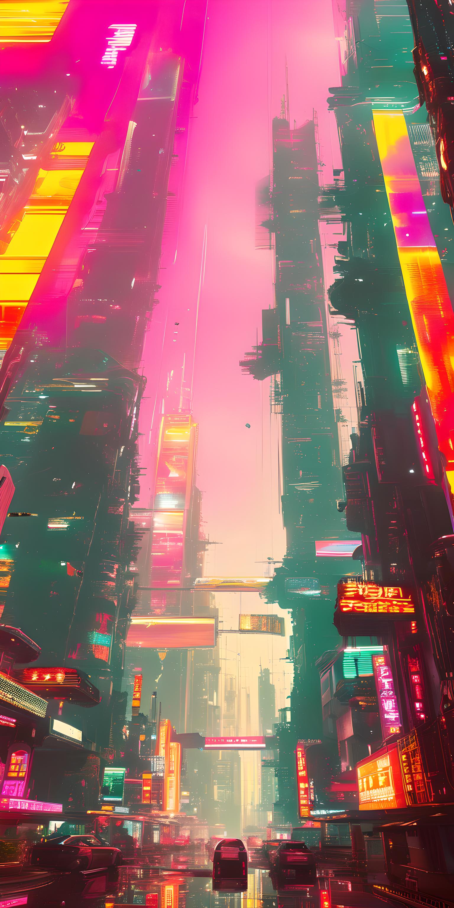 未来城市场景（夜）
