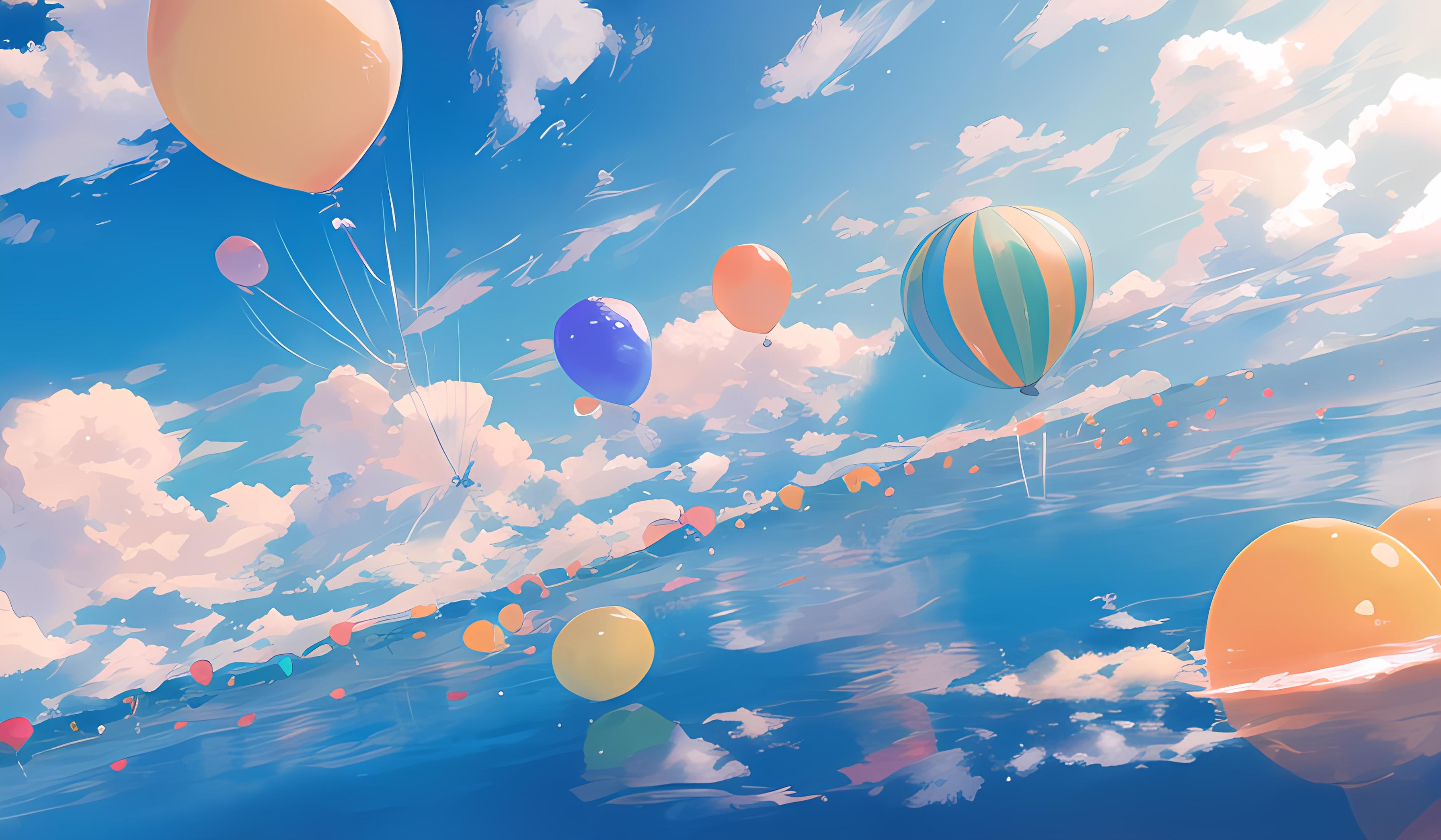 气球云海