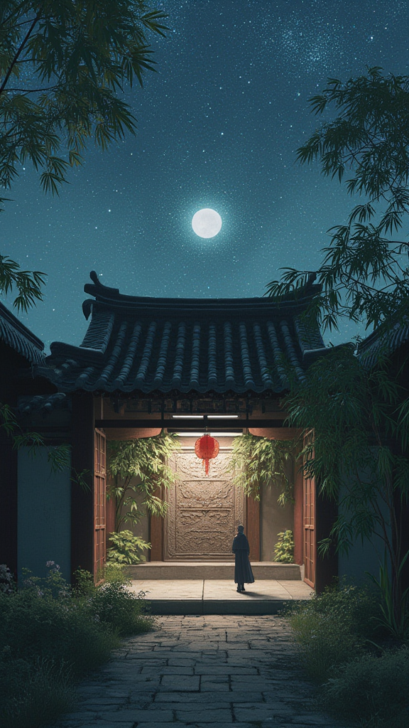 月色庭院