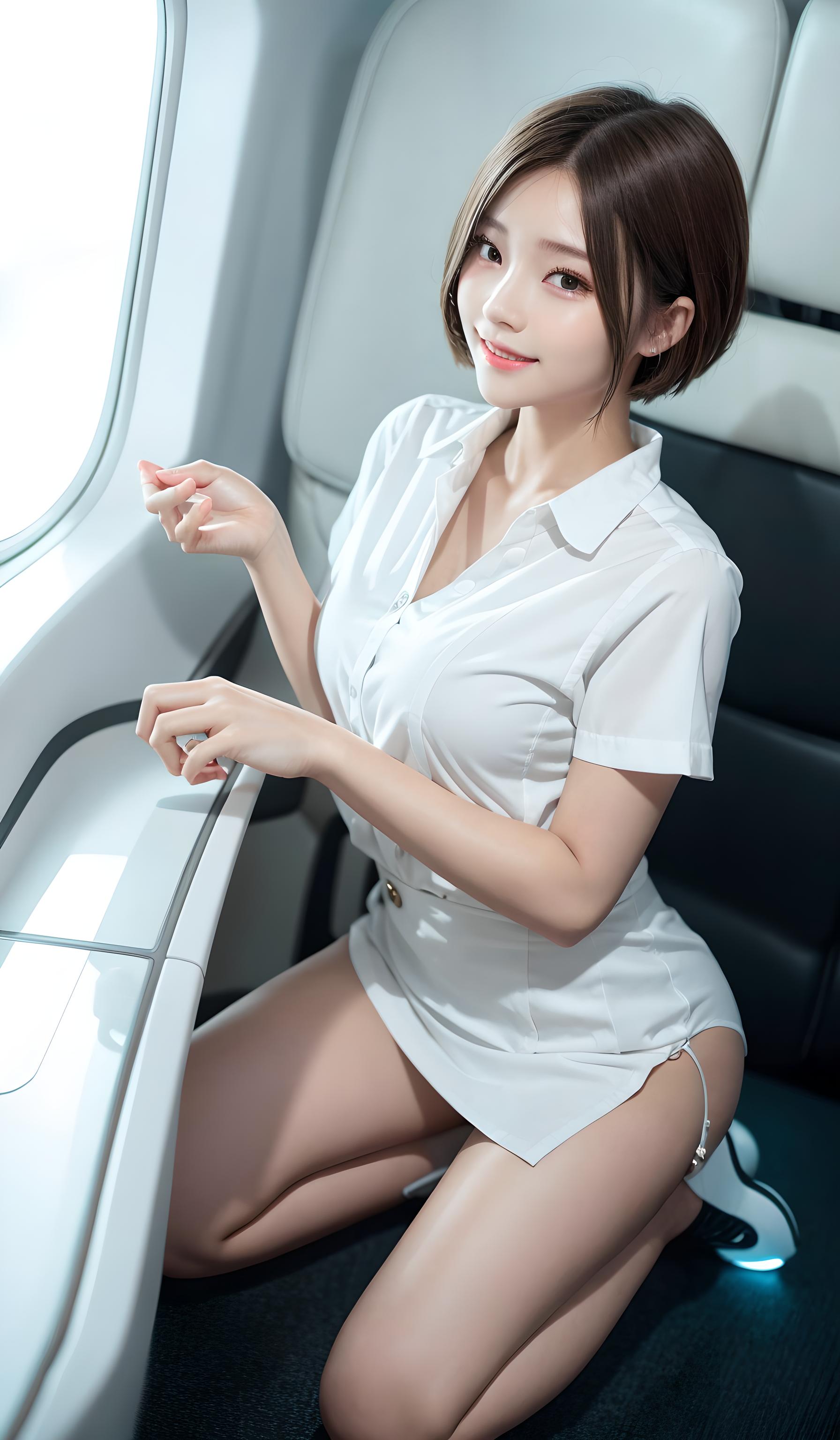 白色商务舱