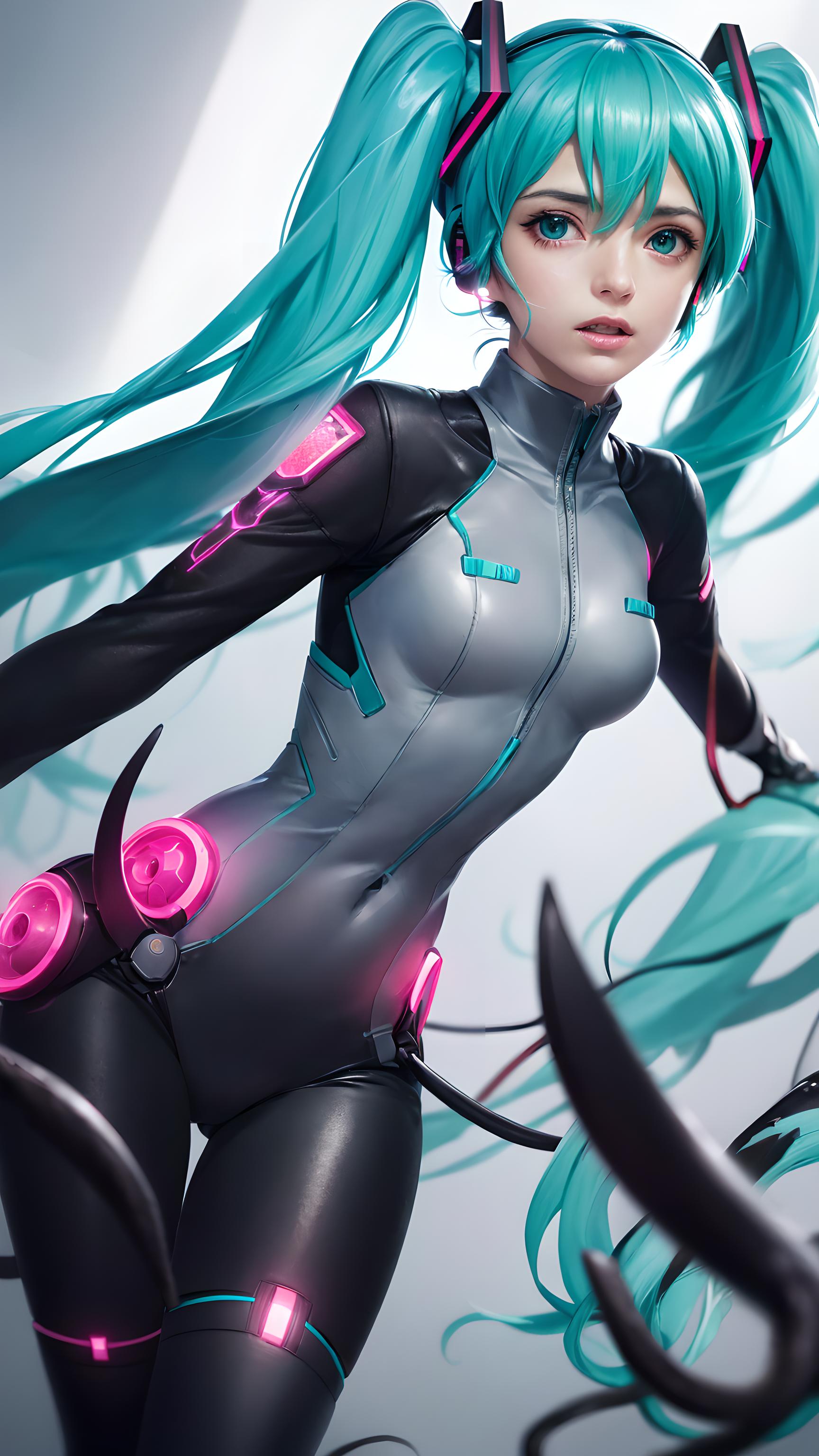 战斗初音与克苏鲁