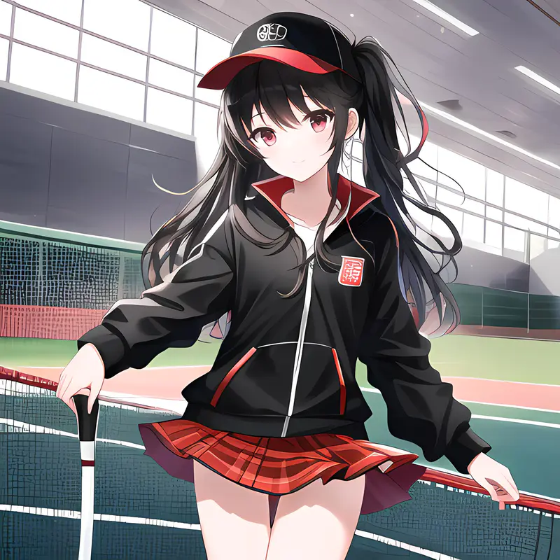 网球少女