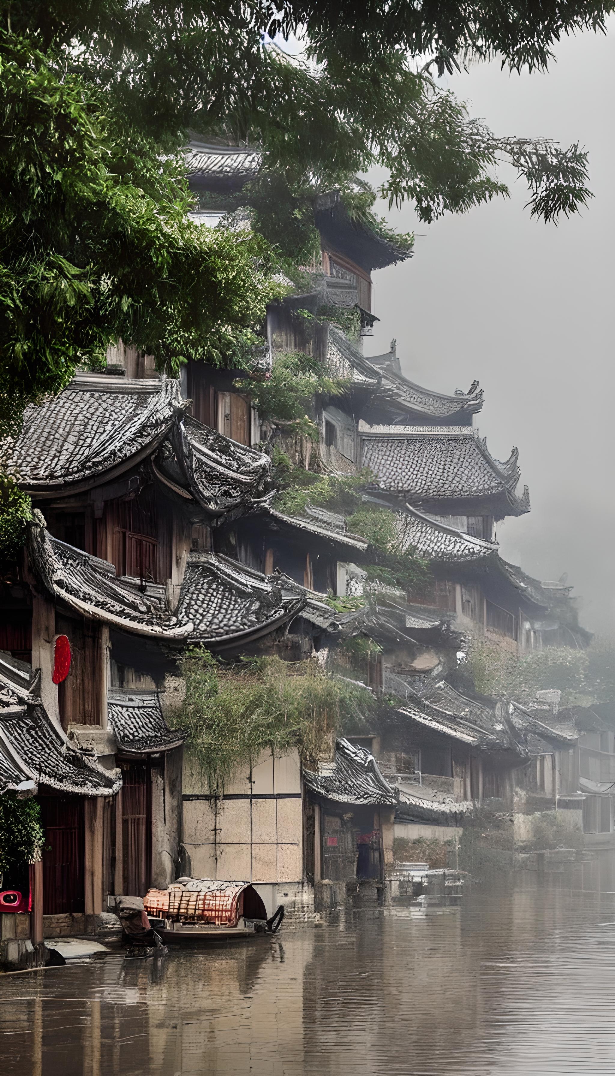 烟雨江南