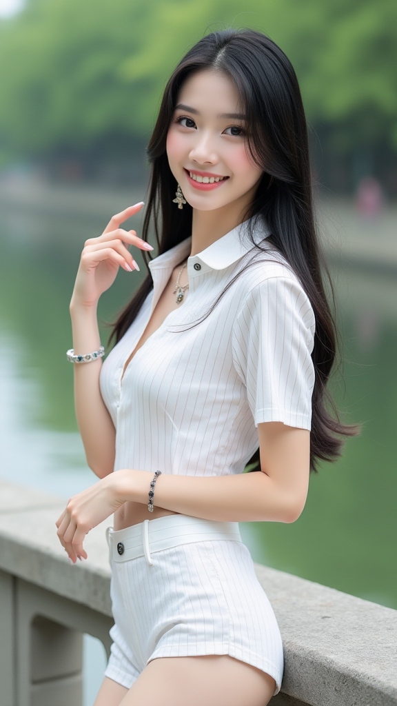 小河边