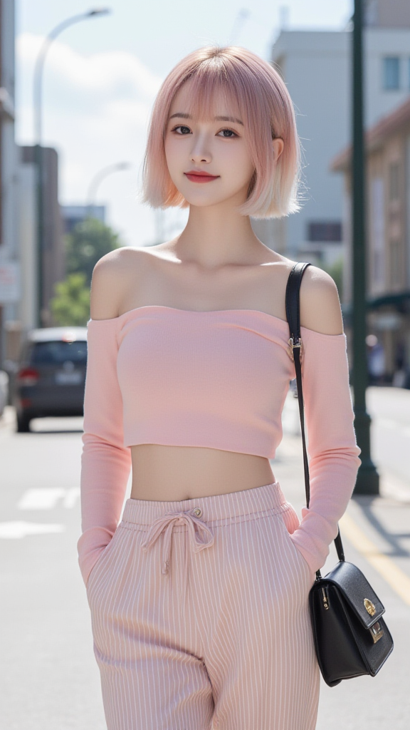 短发女孩