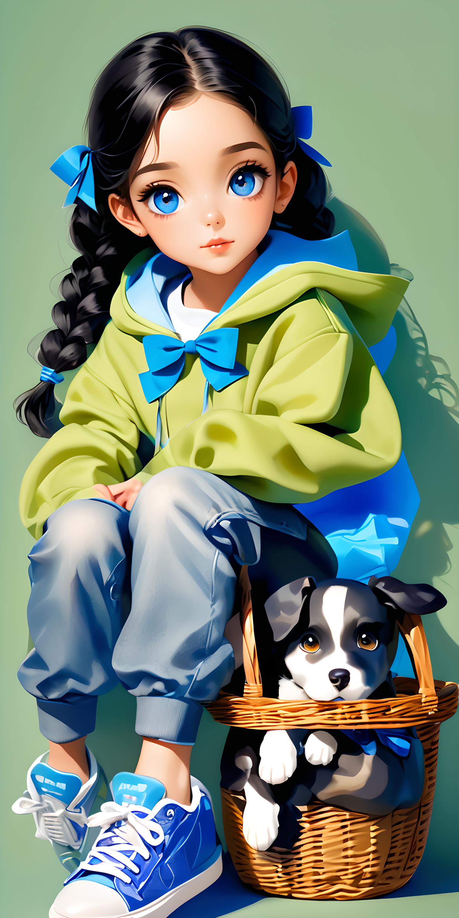 小女孩