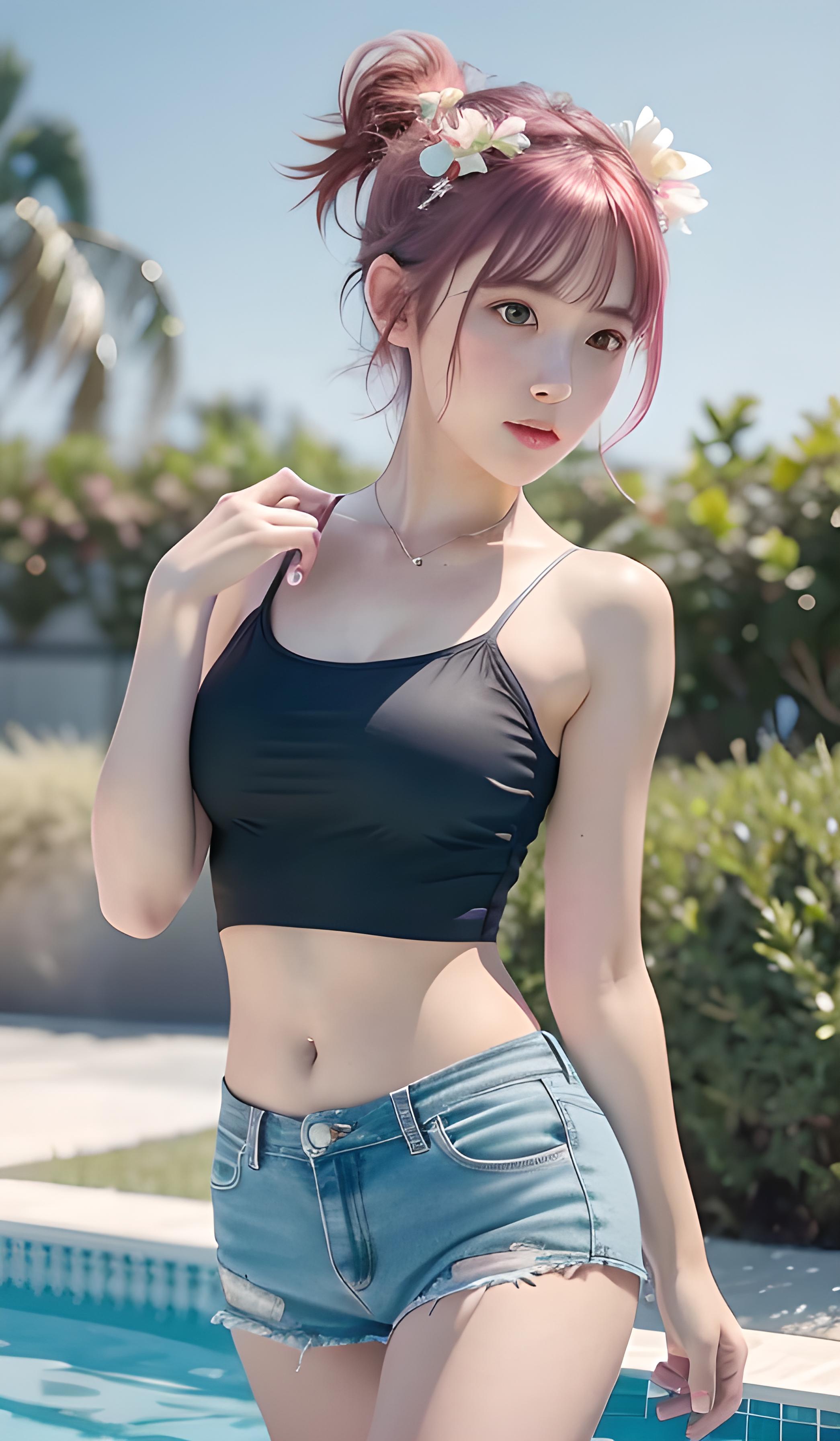 美女