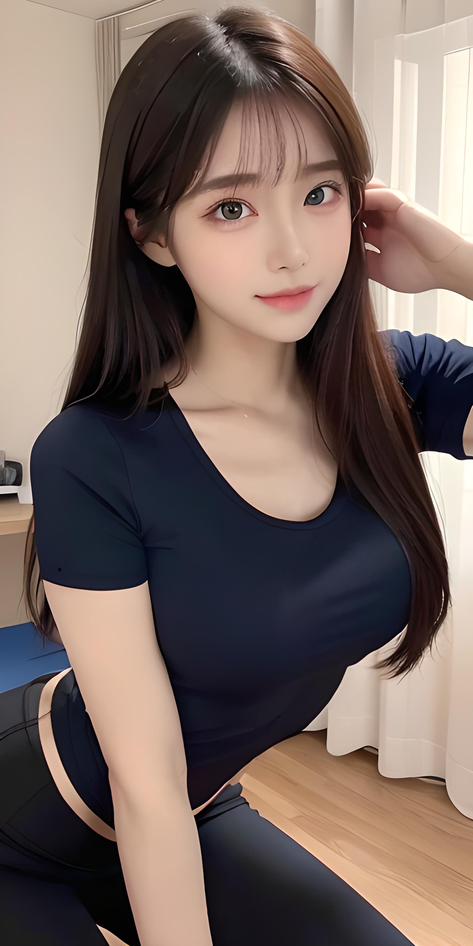 瑜伽美女