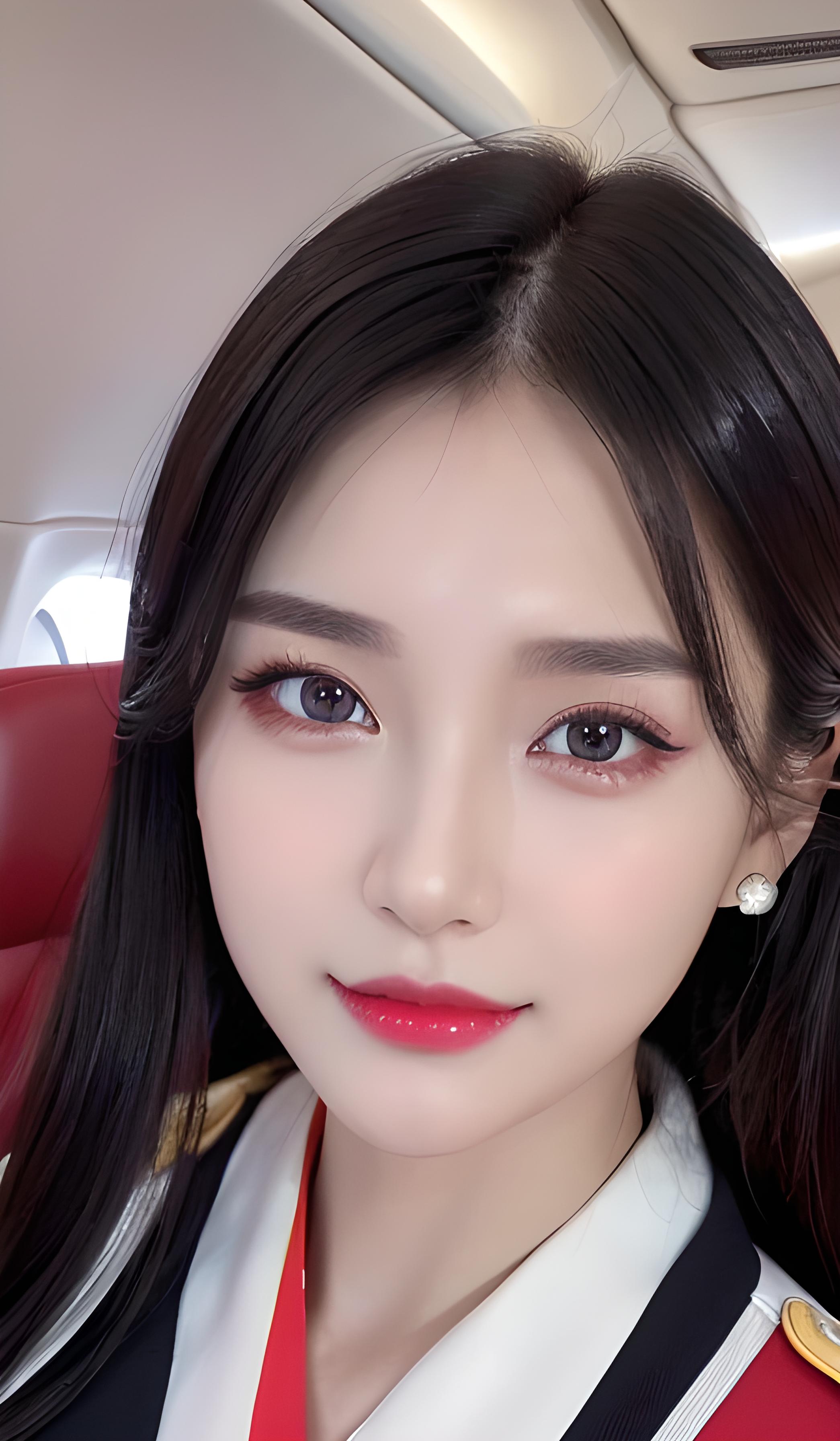 甜美空姐