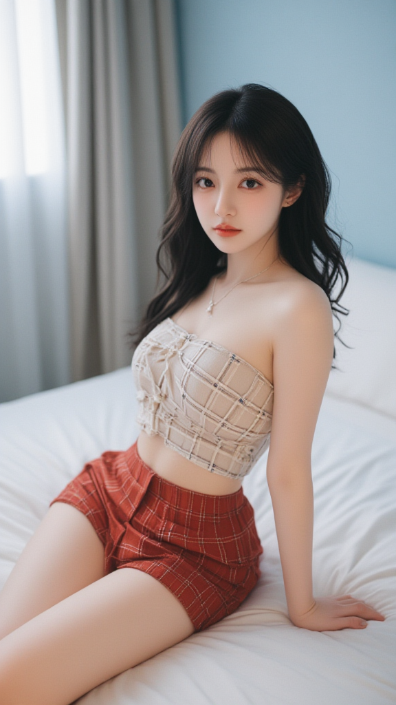 露肩女孩