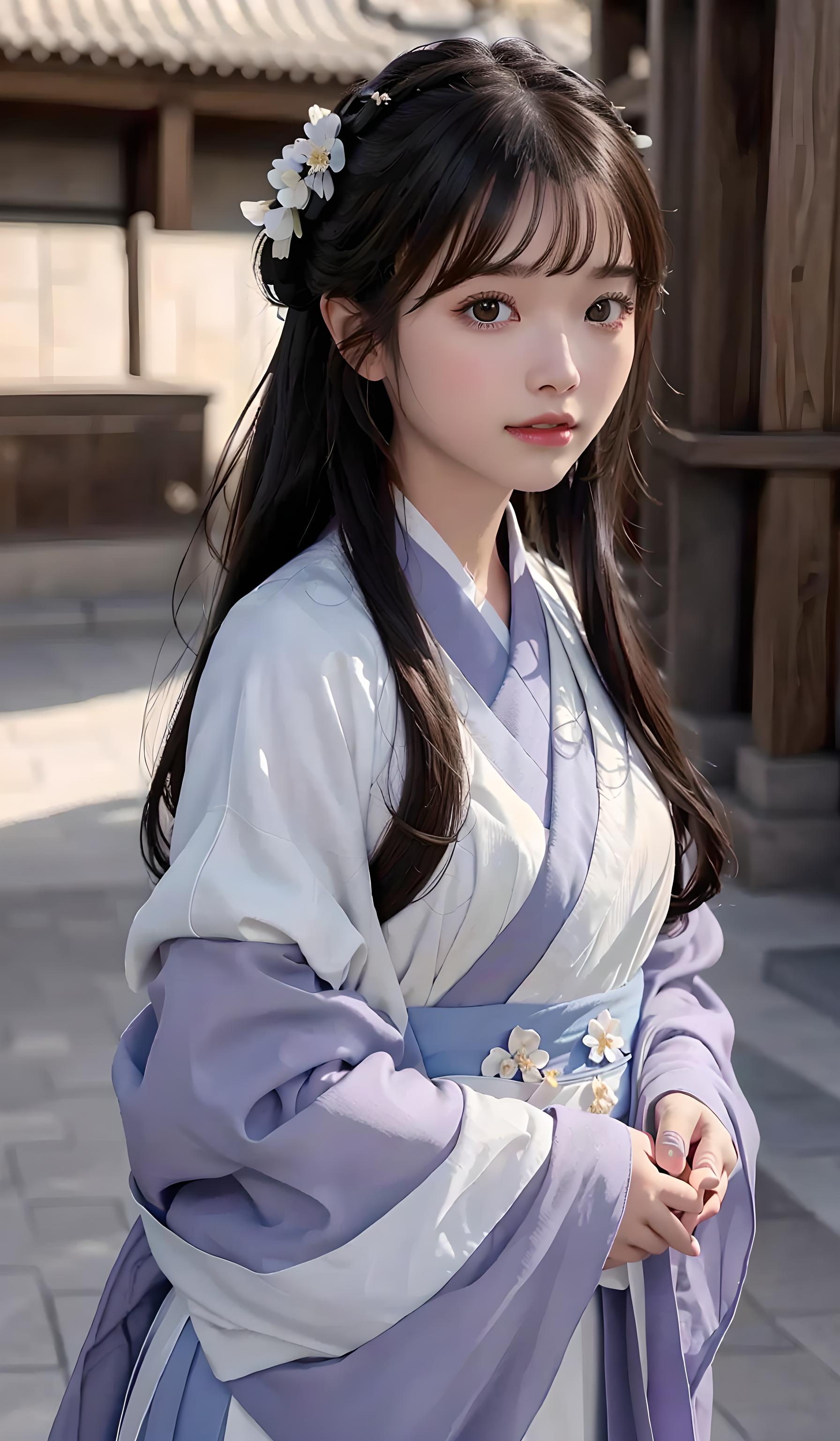 汉服美少女