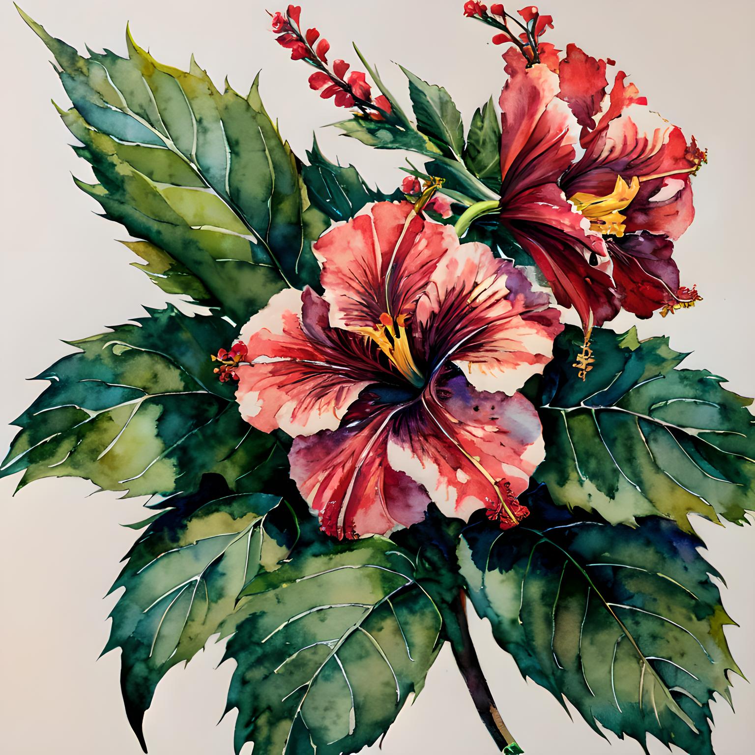 芙蓉花