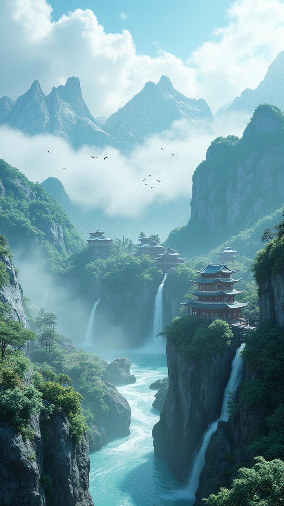 山水美景