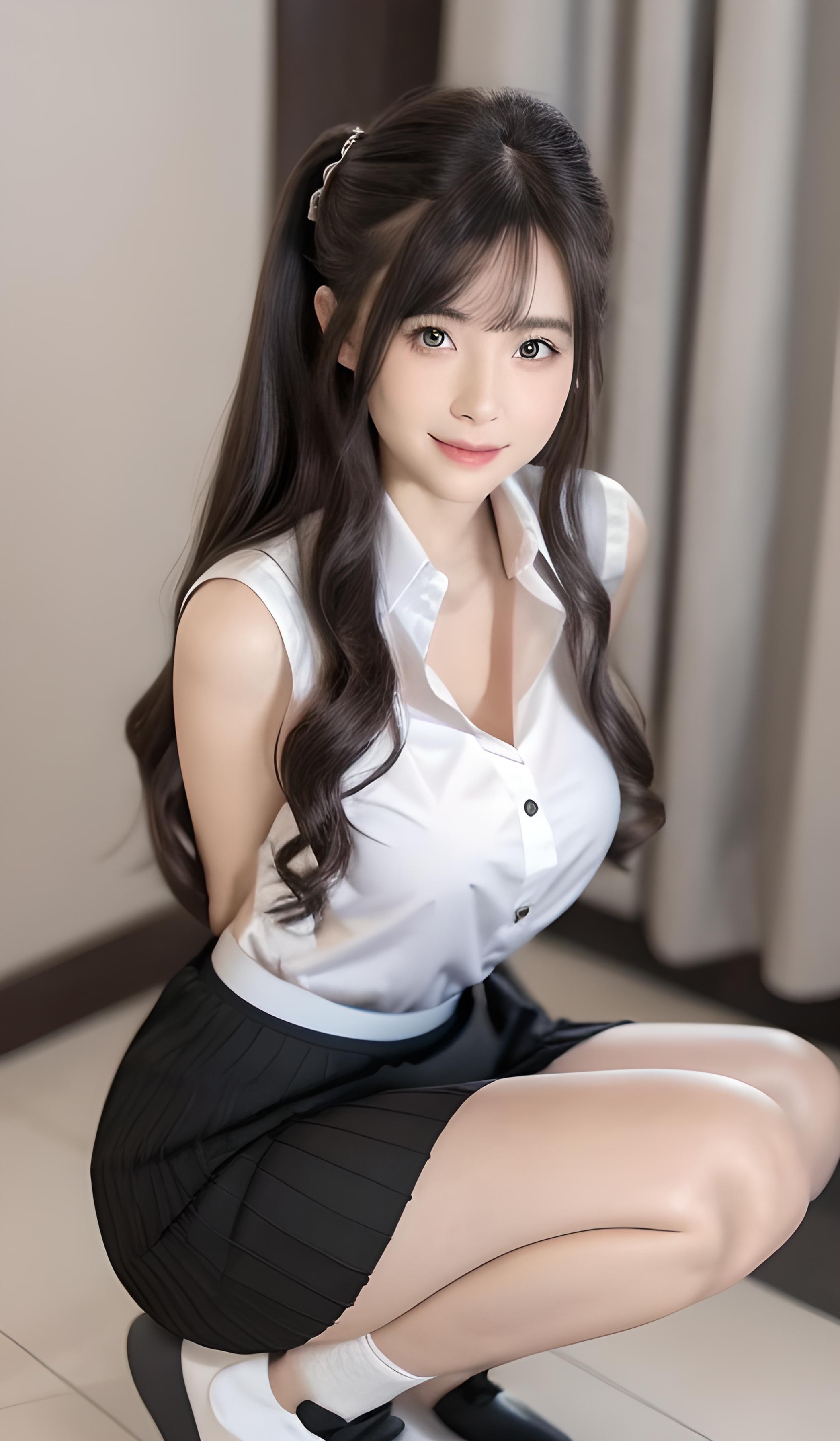 jk,美女