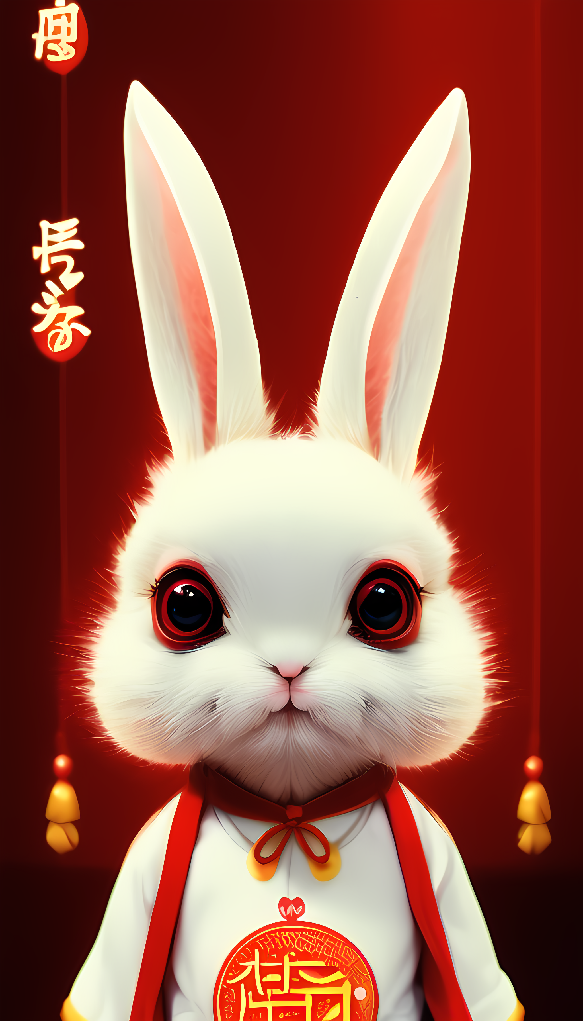 一只可爱的小兔子