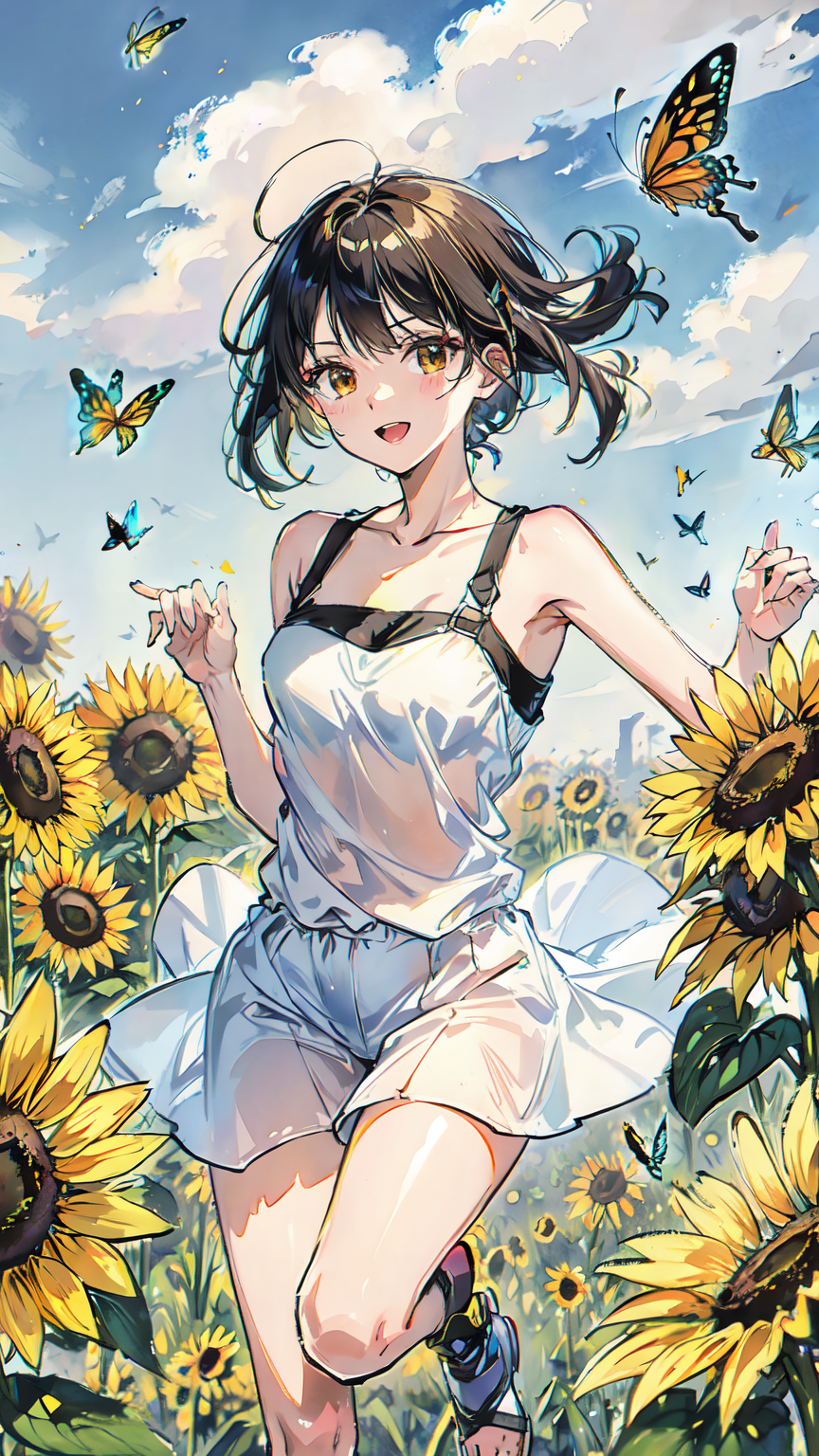 向日葵女孩