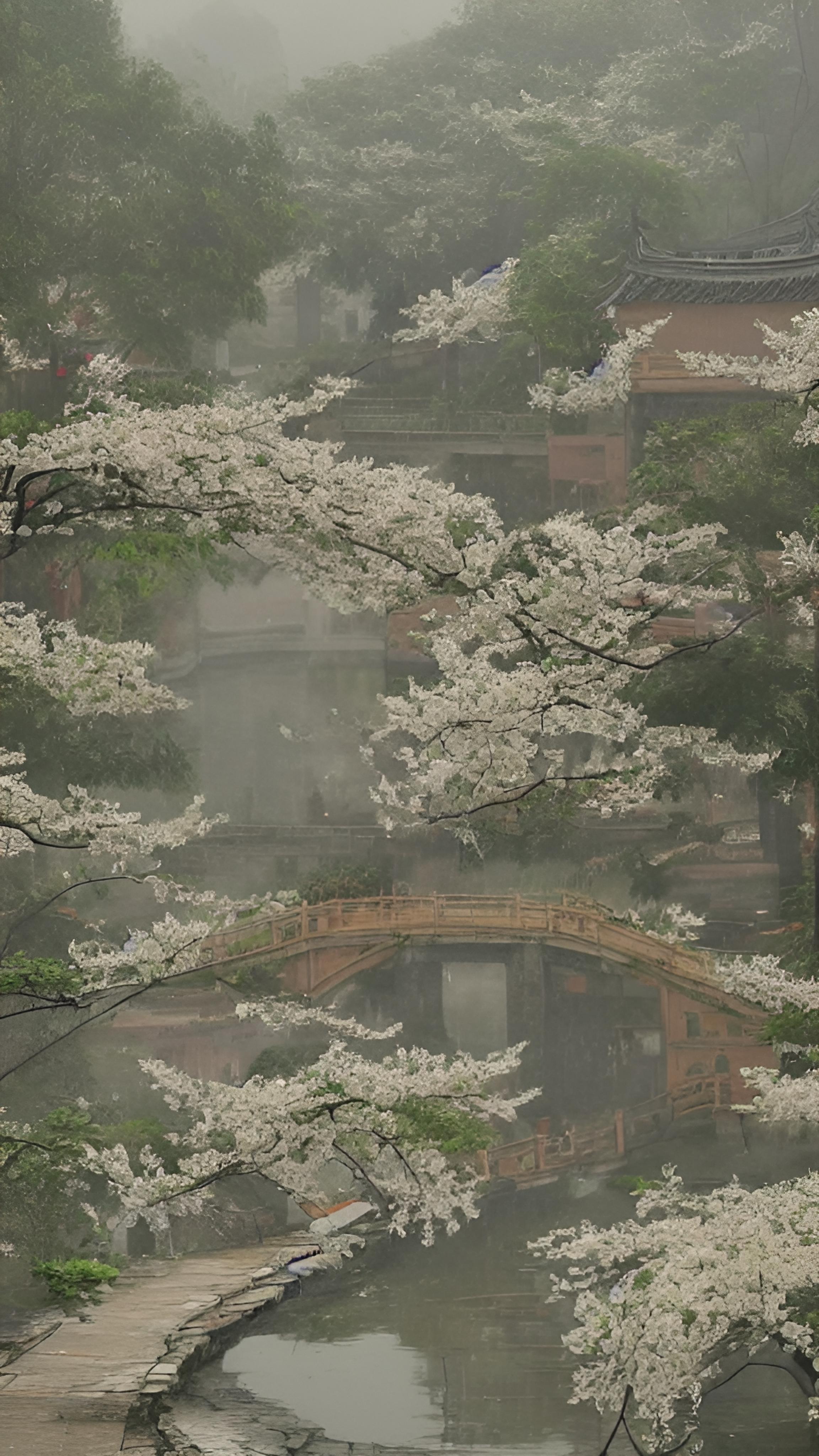 烟雨江南