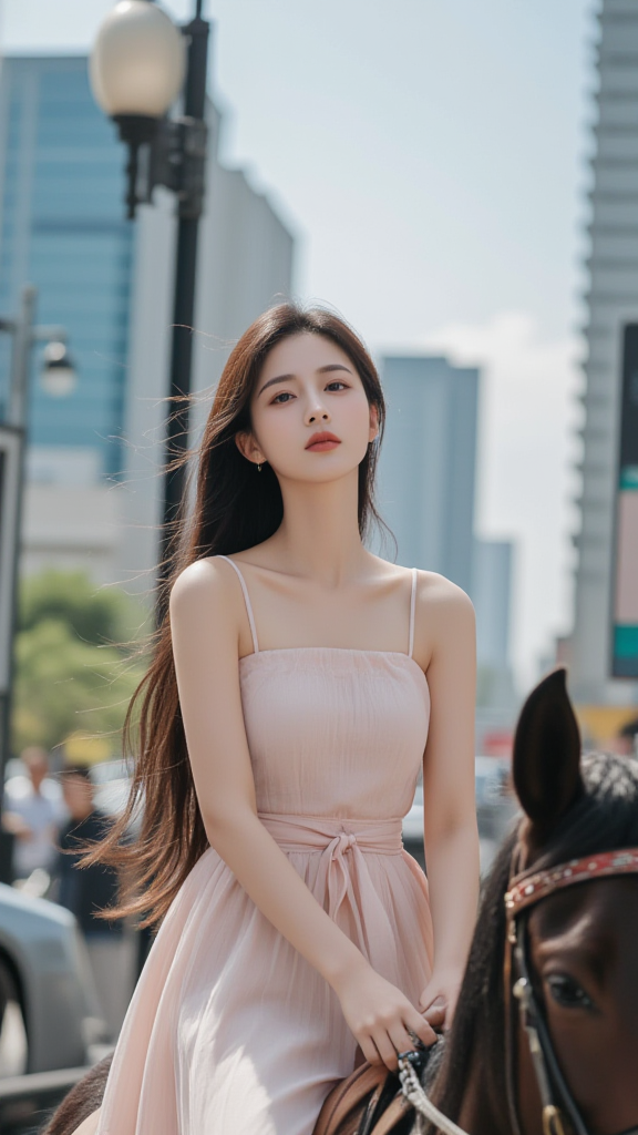 骑马女孩