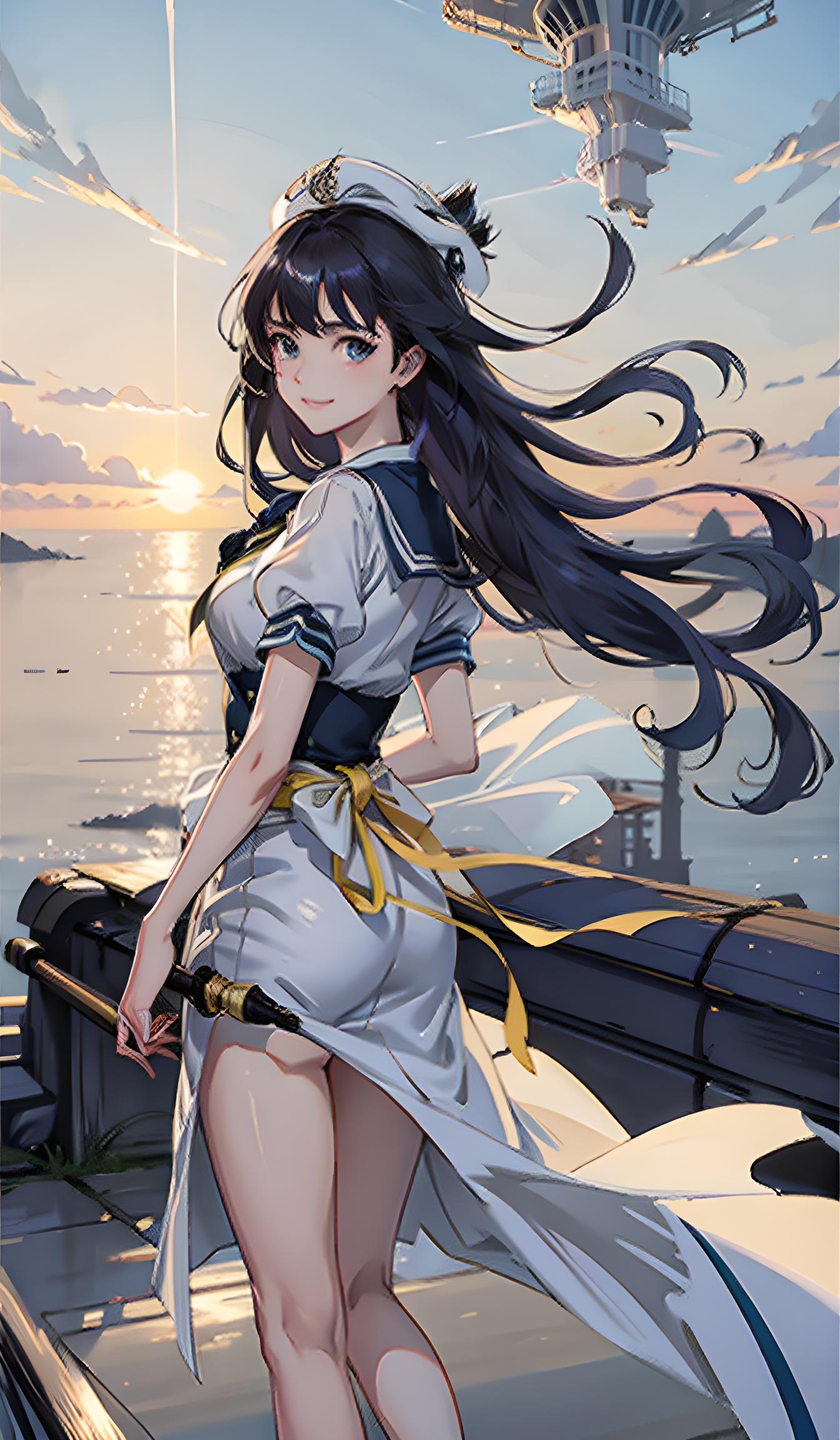 海边少女