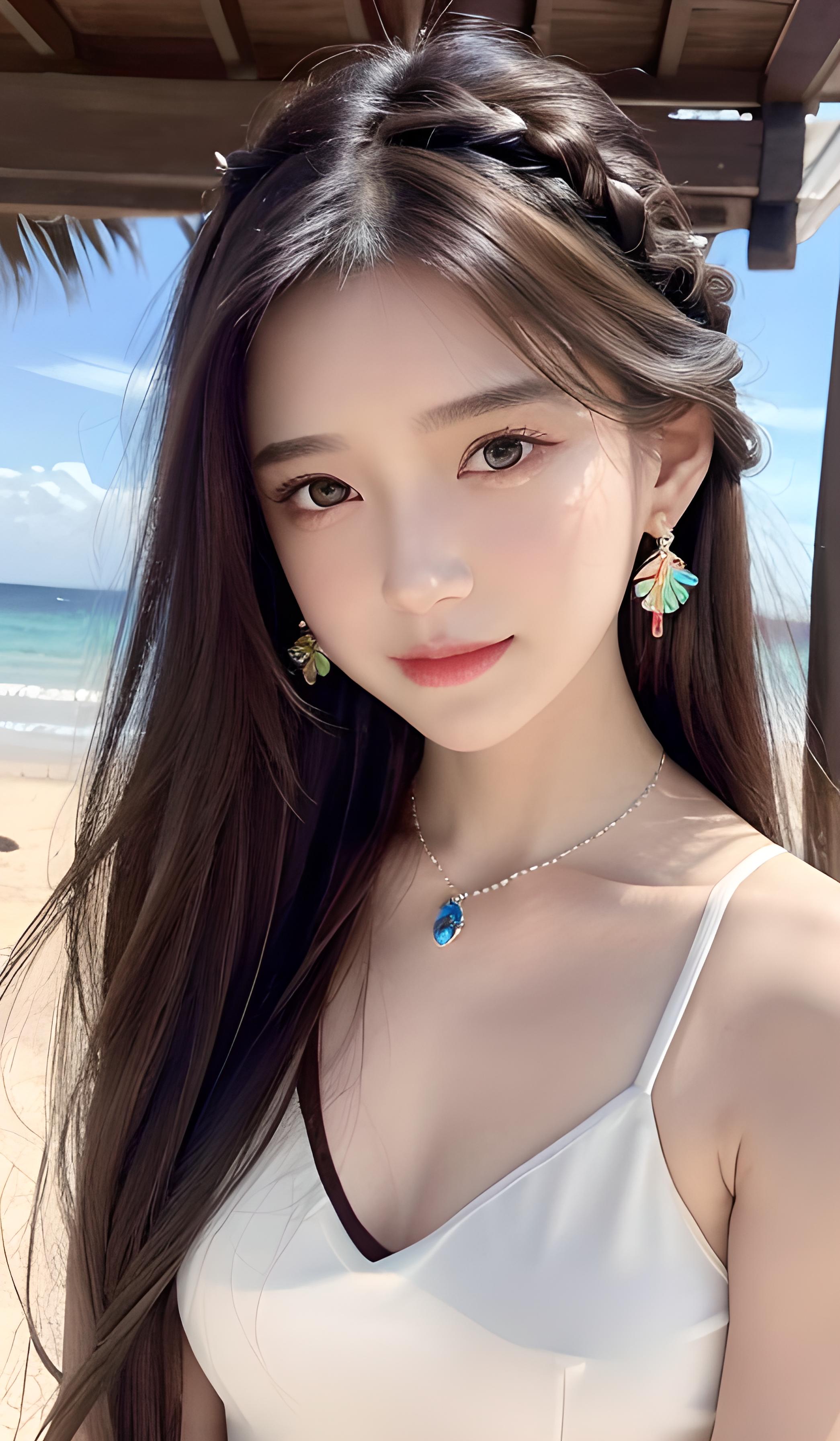 蓝衣姑娘