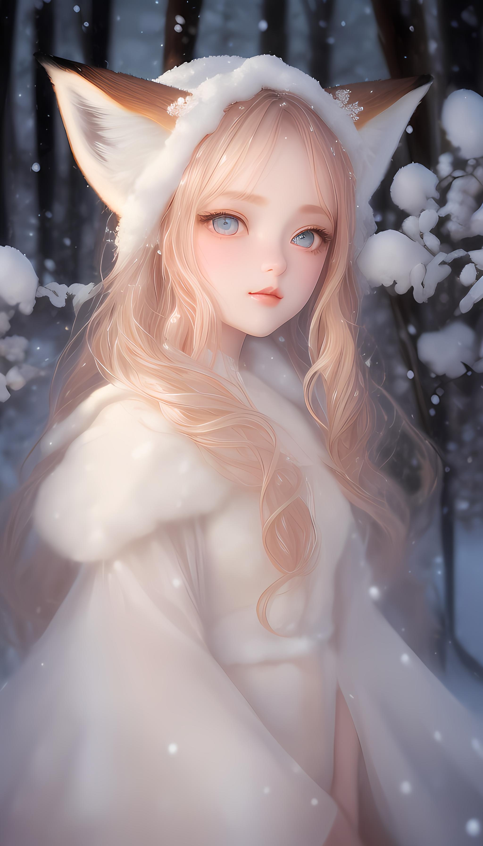 雪狐女