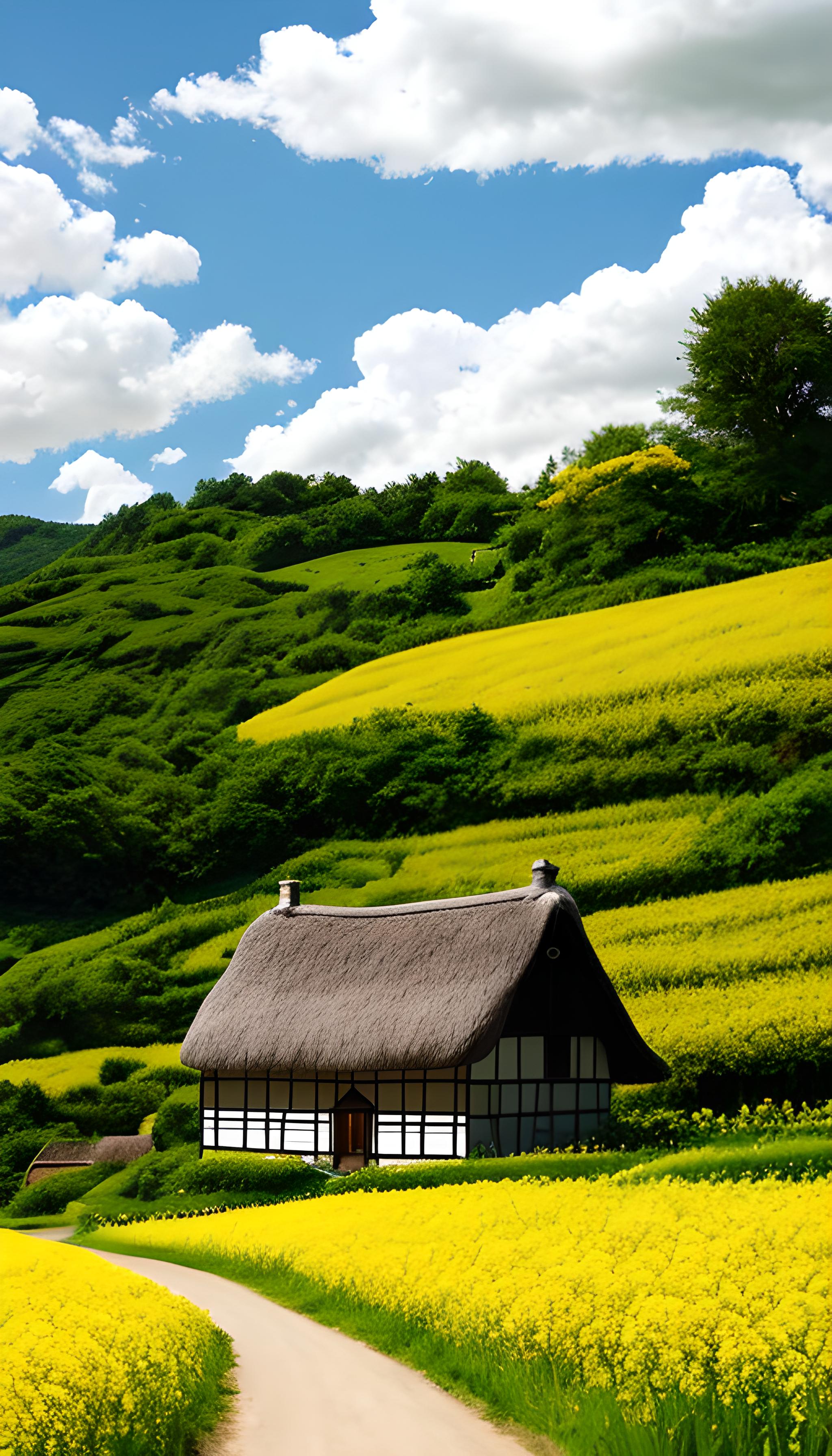 油菜花风景