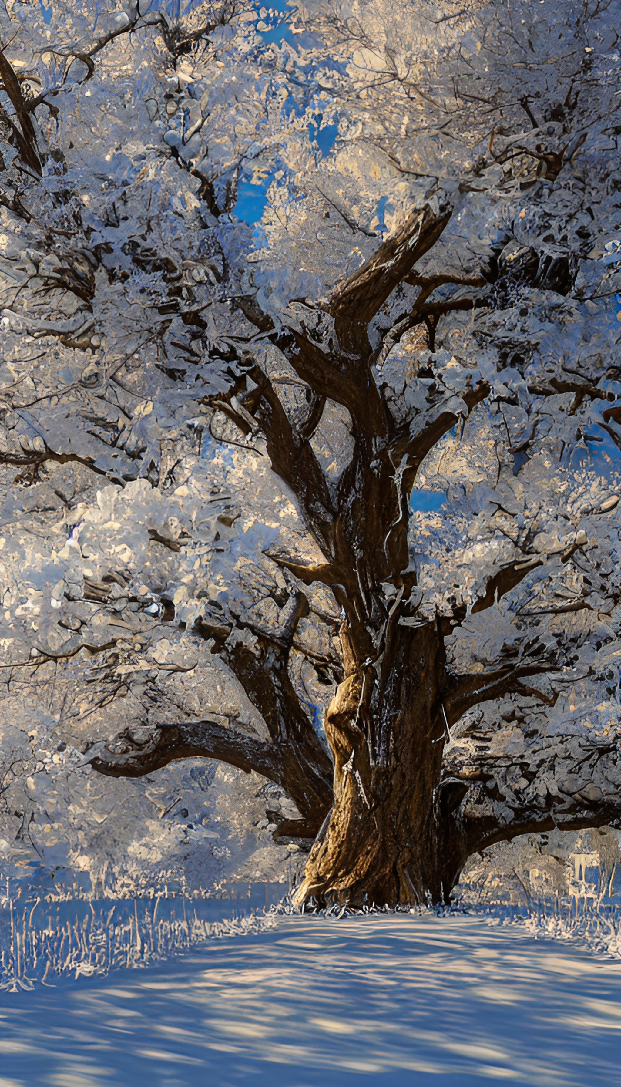 冬日雪景