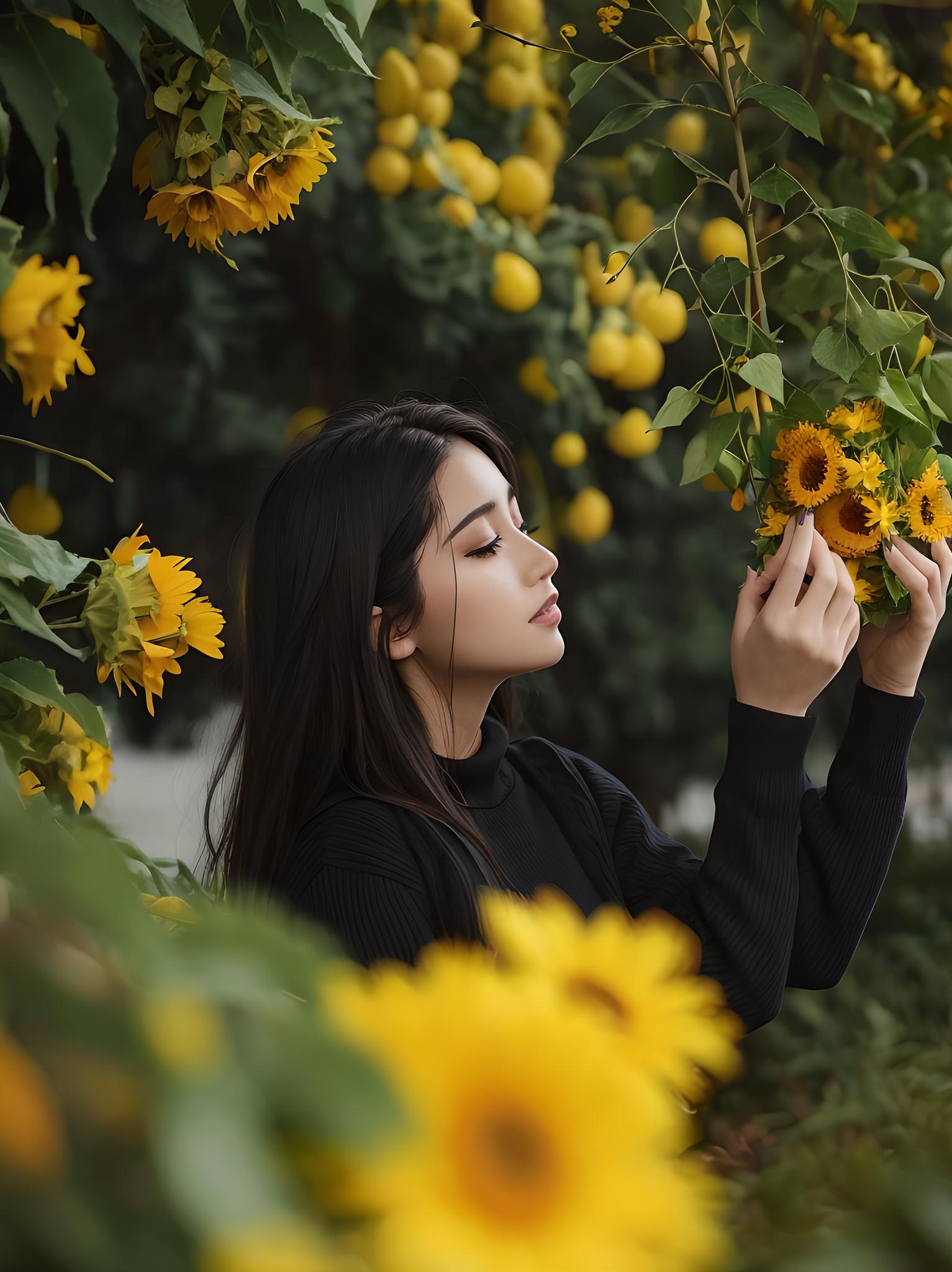 知性优雅气质美女