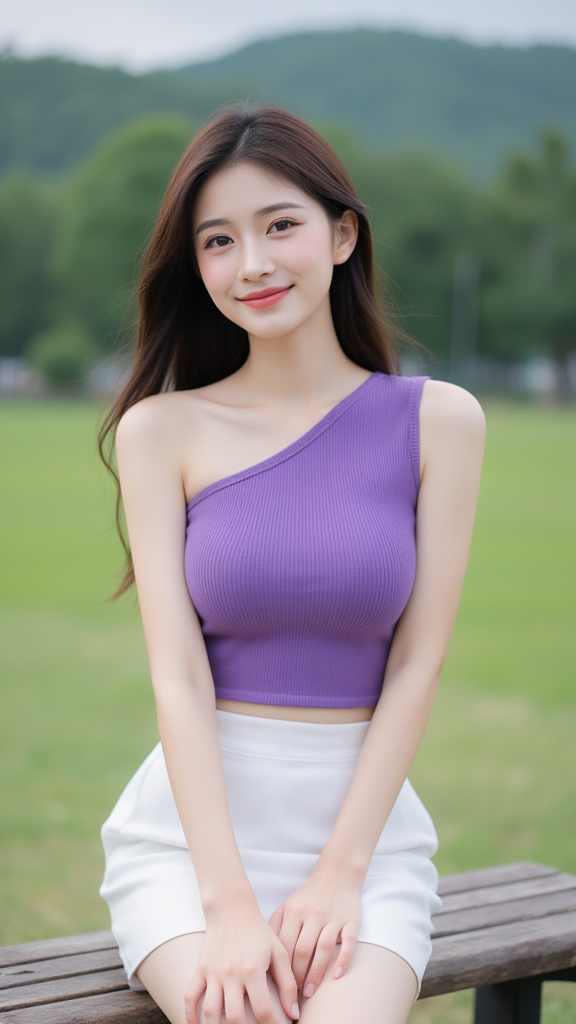 露肩女孩