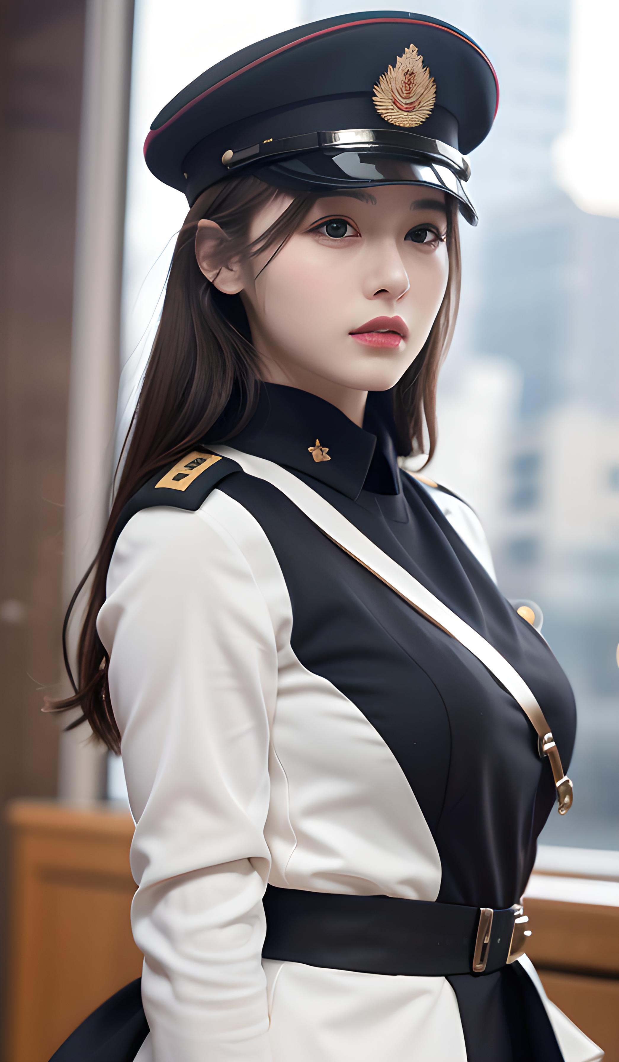 女警官