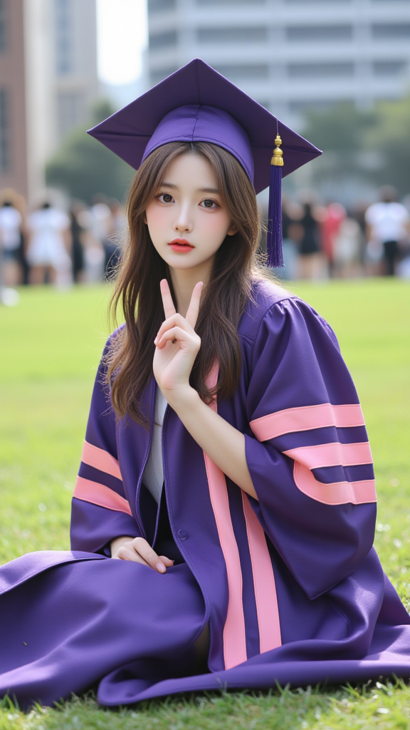 毕业季女孩