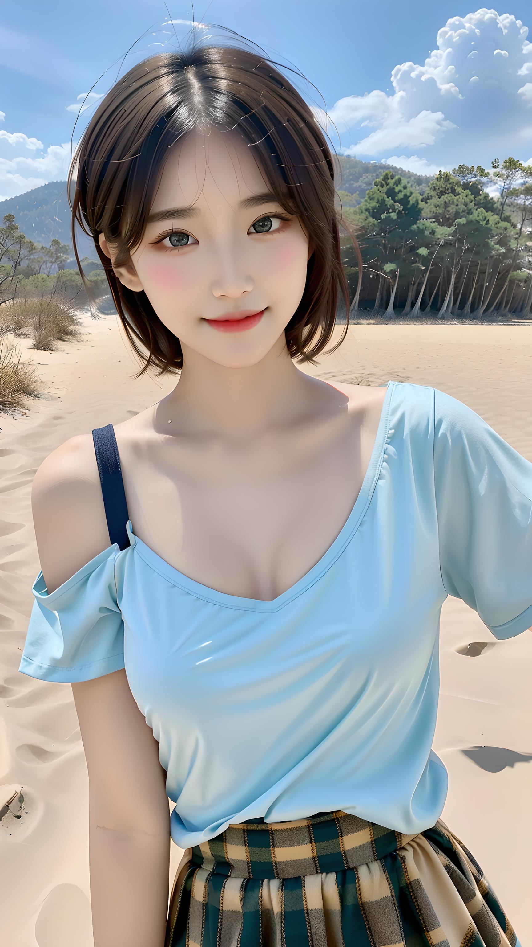 美女