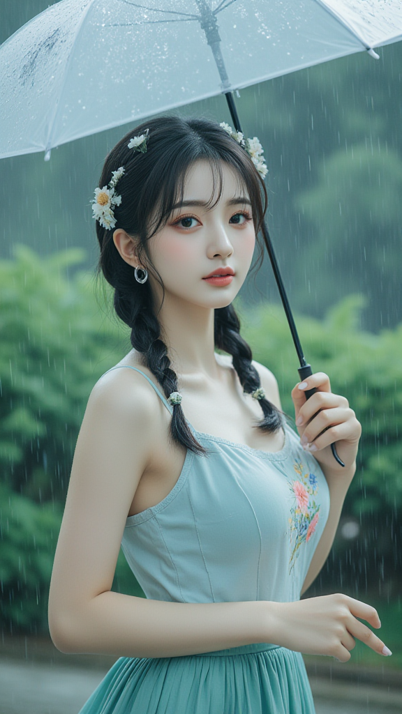 烟雨女孩