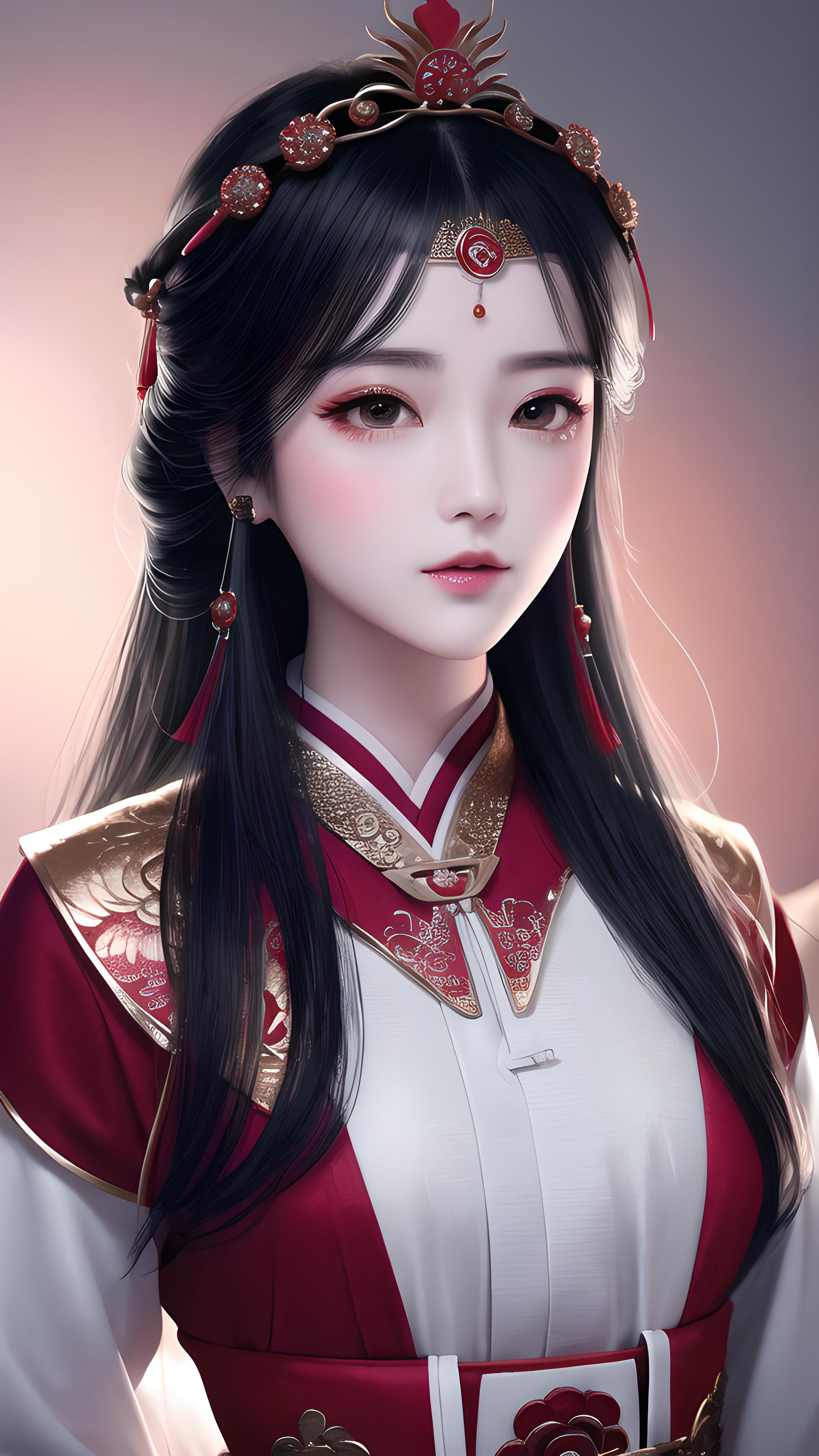 红衣少女