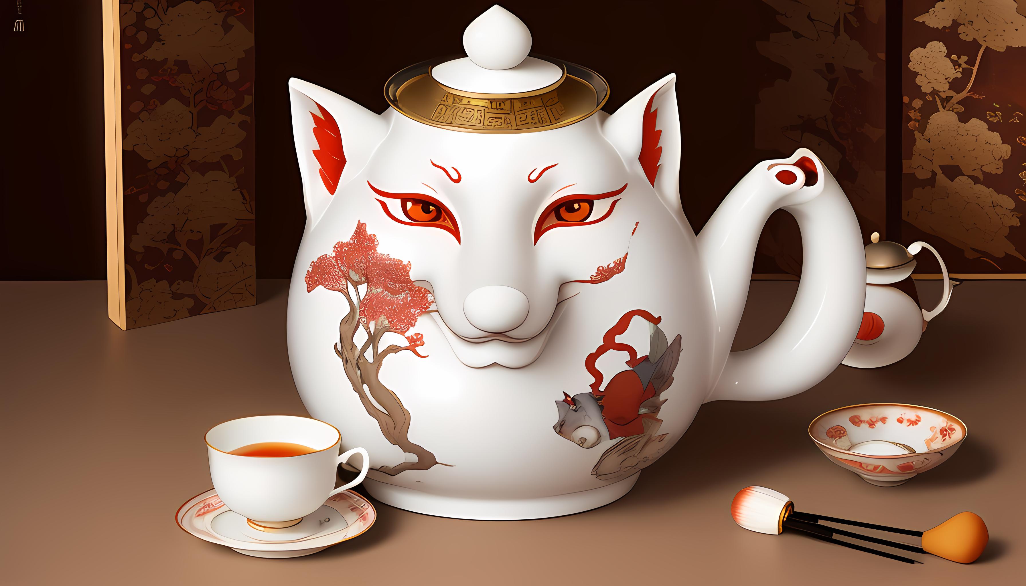 狐狸茶壶