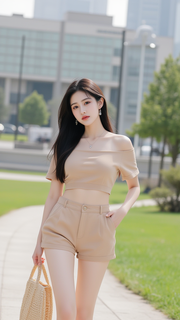 街拍美女