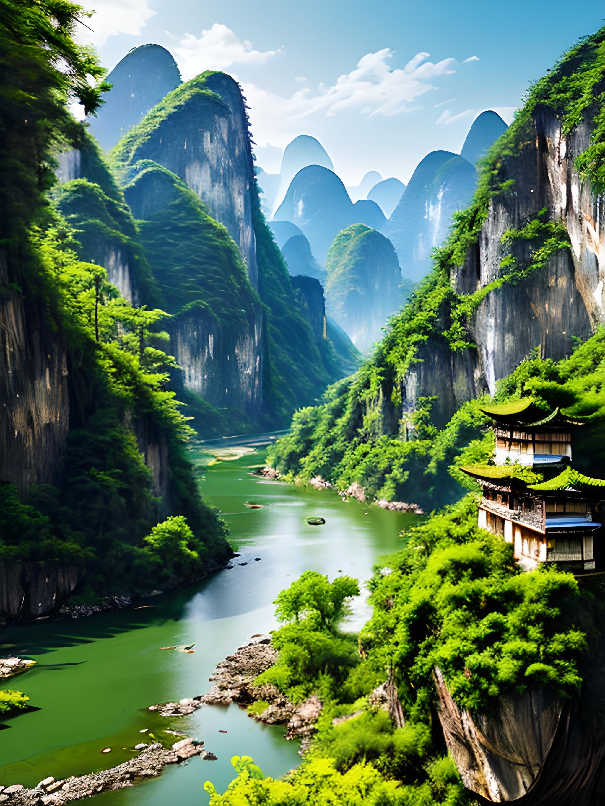 山水风景