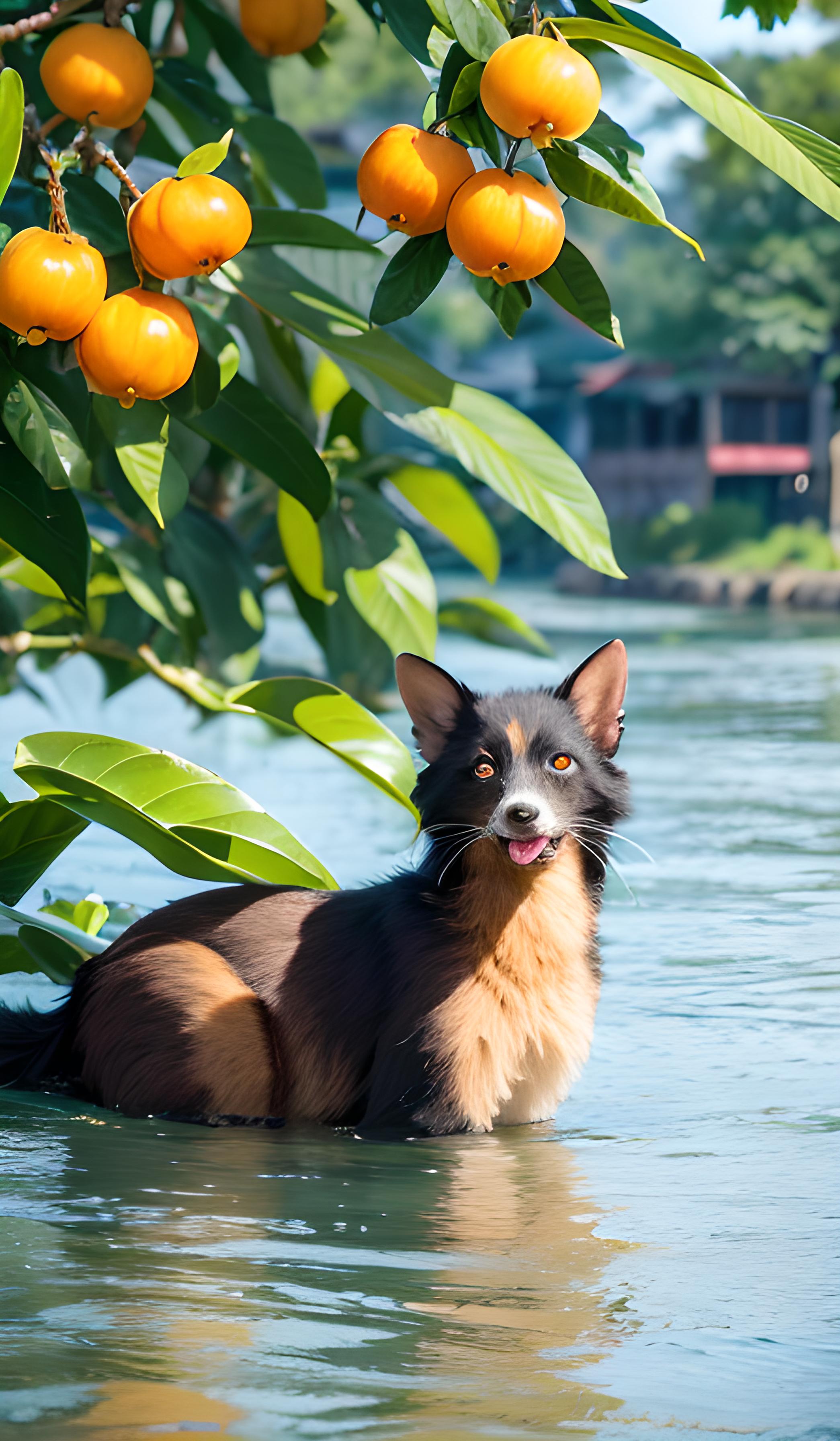 狐狸馋枇杷