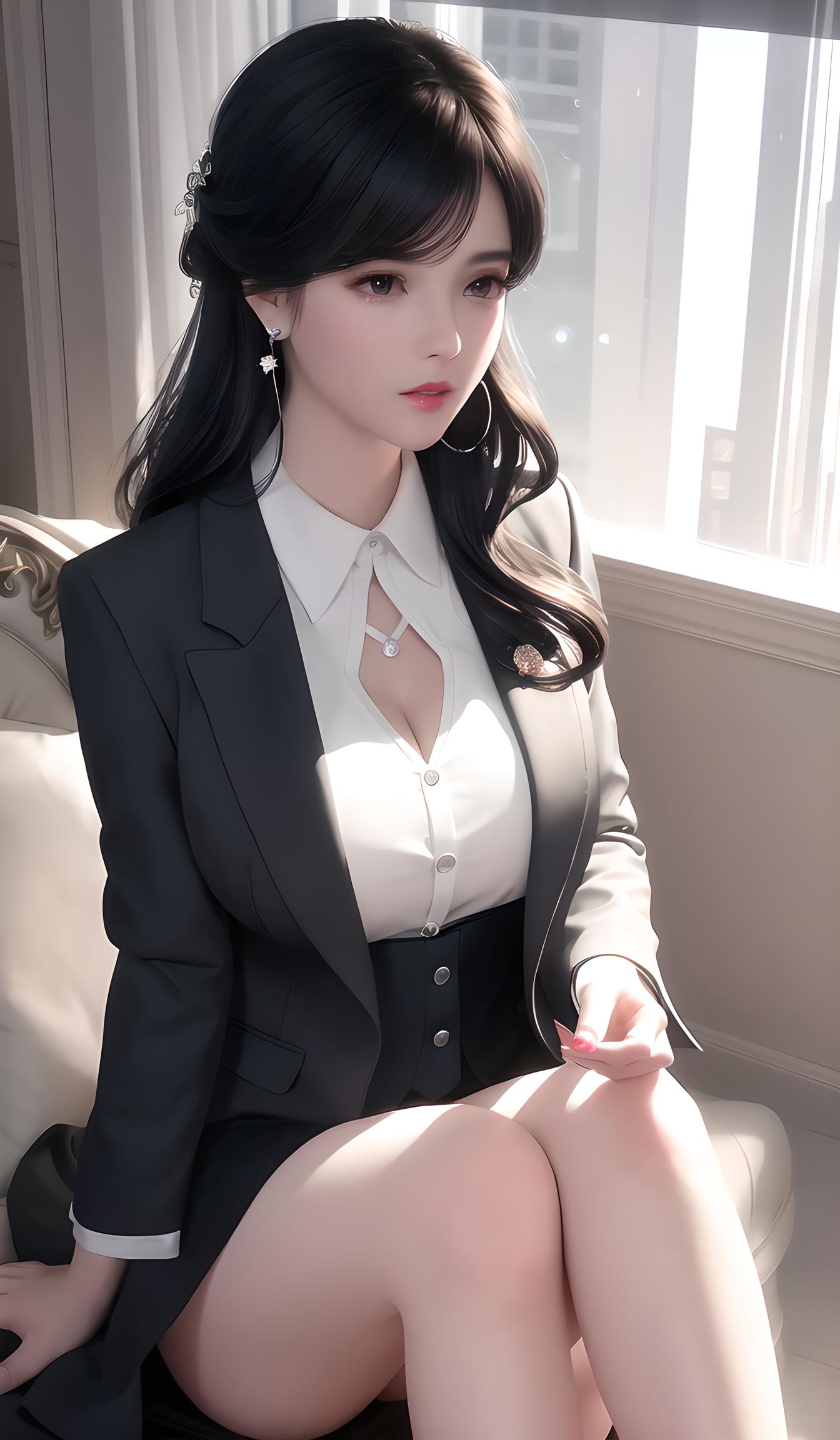 知性美女