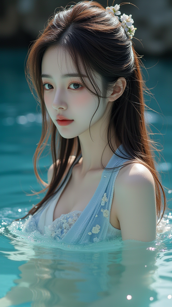 水中靓影