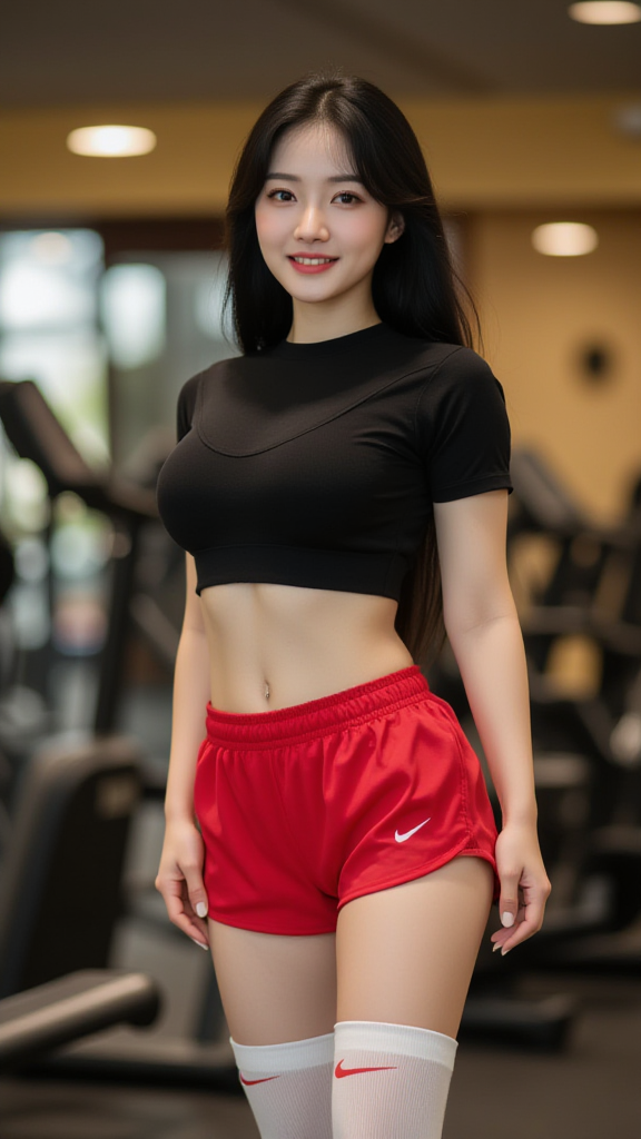 健身房女孩