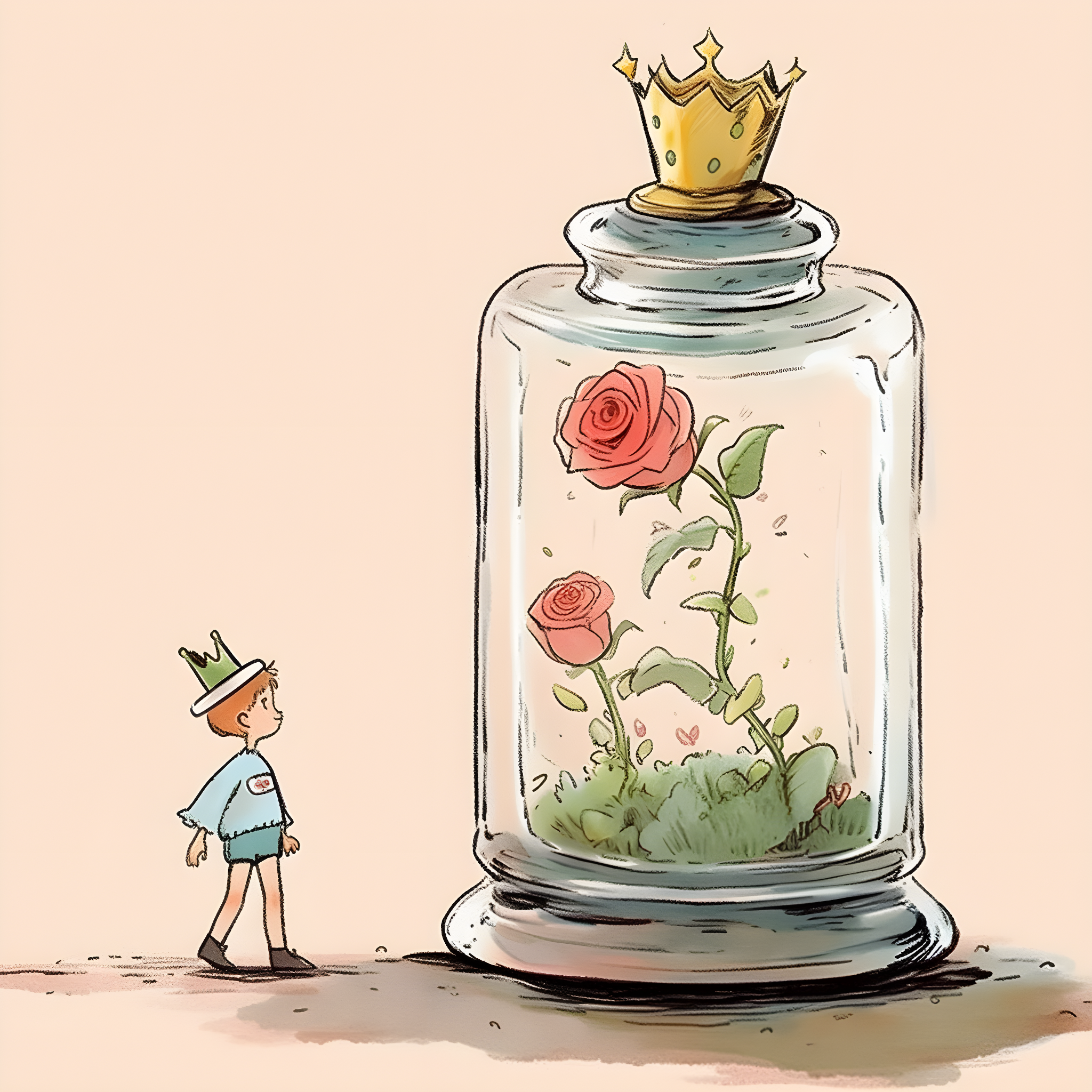 小王子和玫瑰花