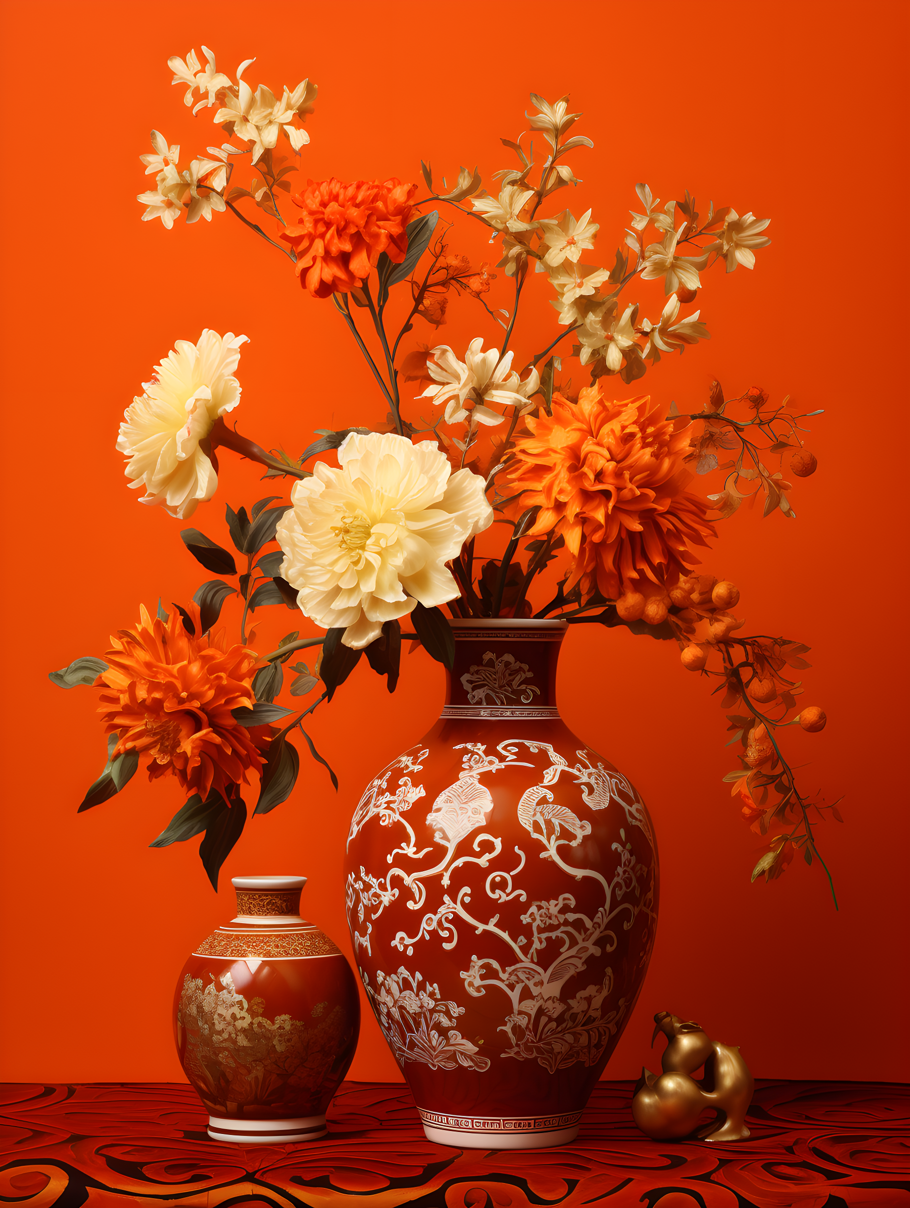 花，中国瓷器