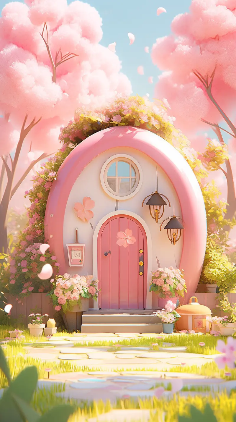 粉红小屋